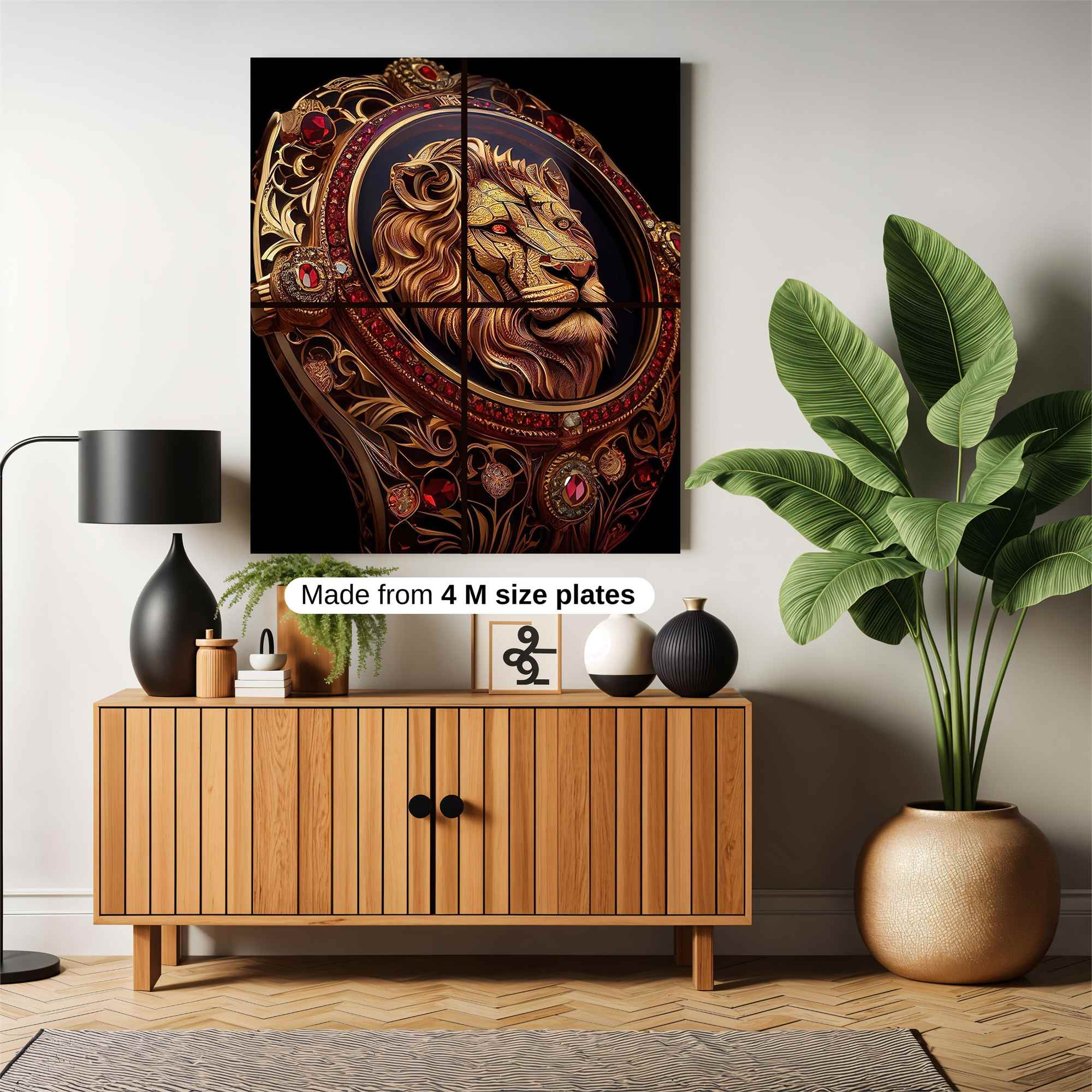 Lion Majesty Safe Wall Magnetic / M