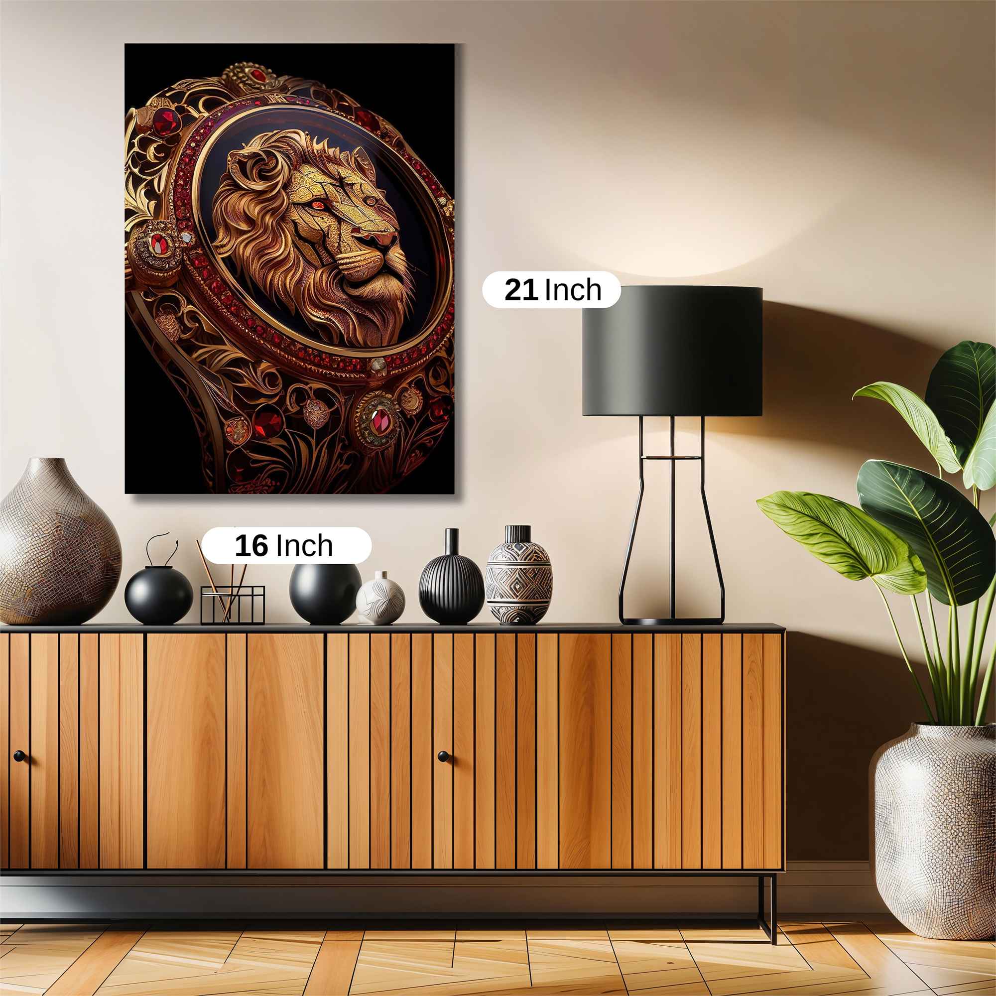 Lion Majesty Safe Wall Magnetic / M