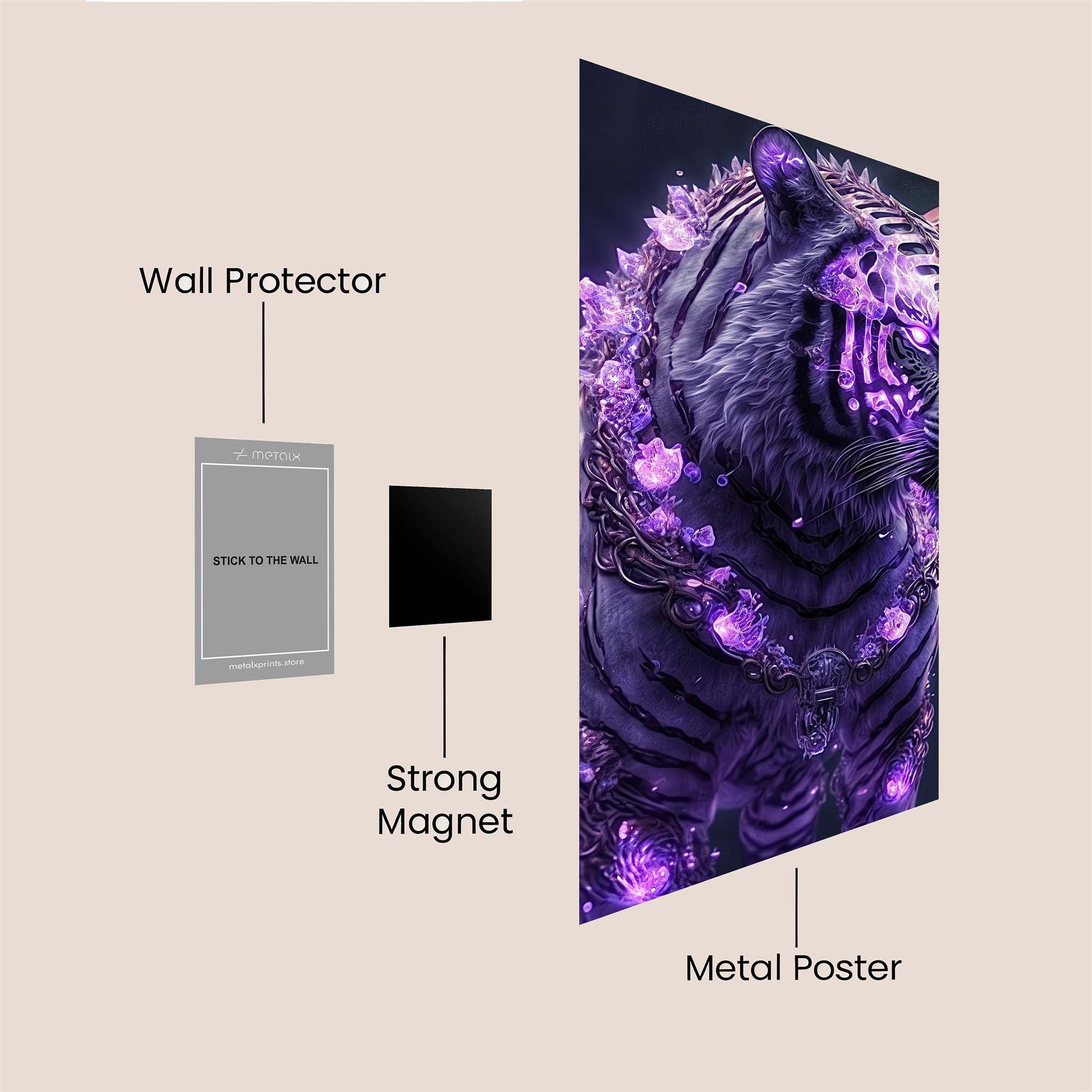 Crystal Majesty Safe Wall Magnetic / M