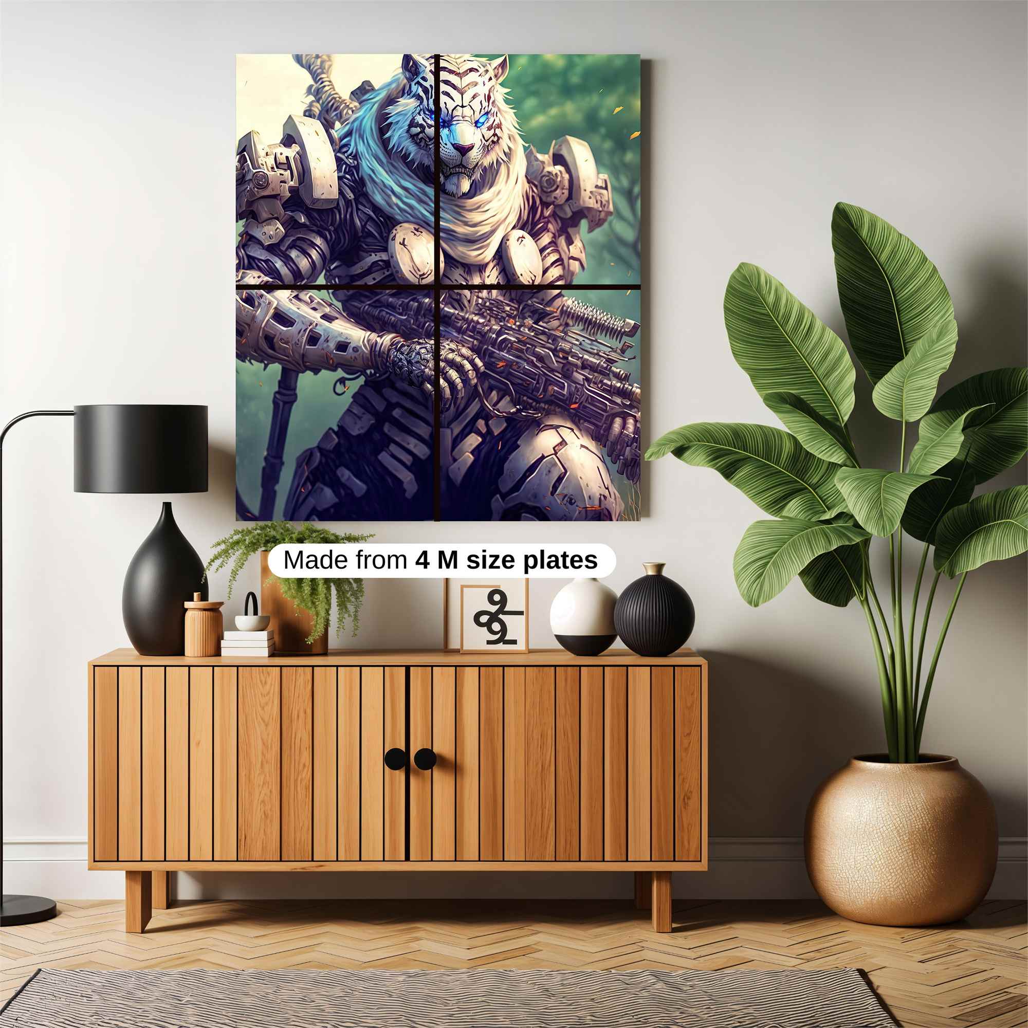 Tiger Sentinel Safe Wall Magnetic / M