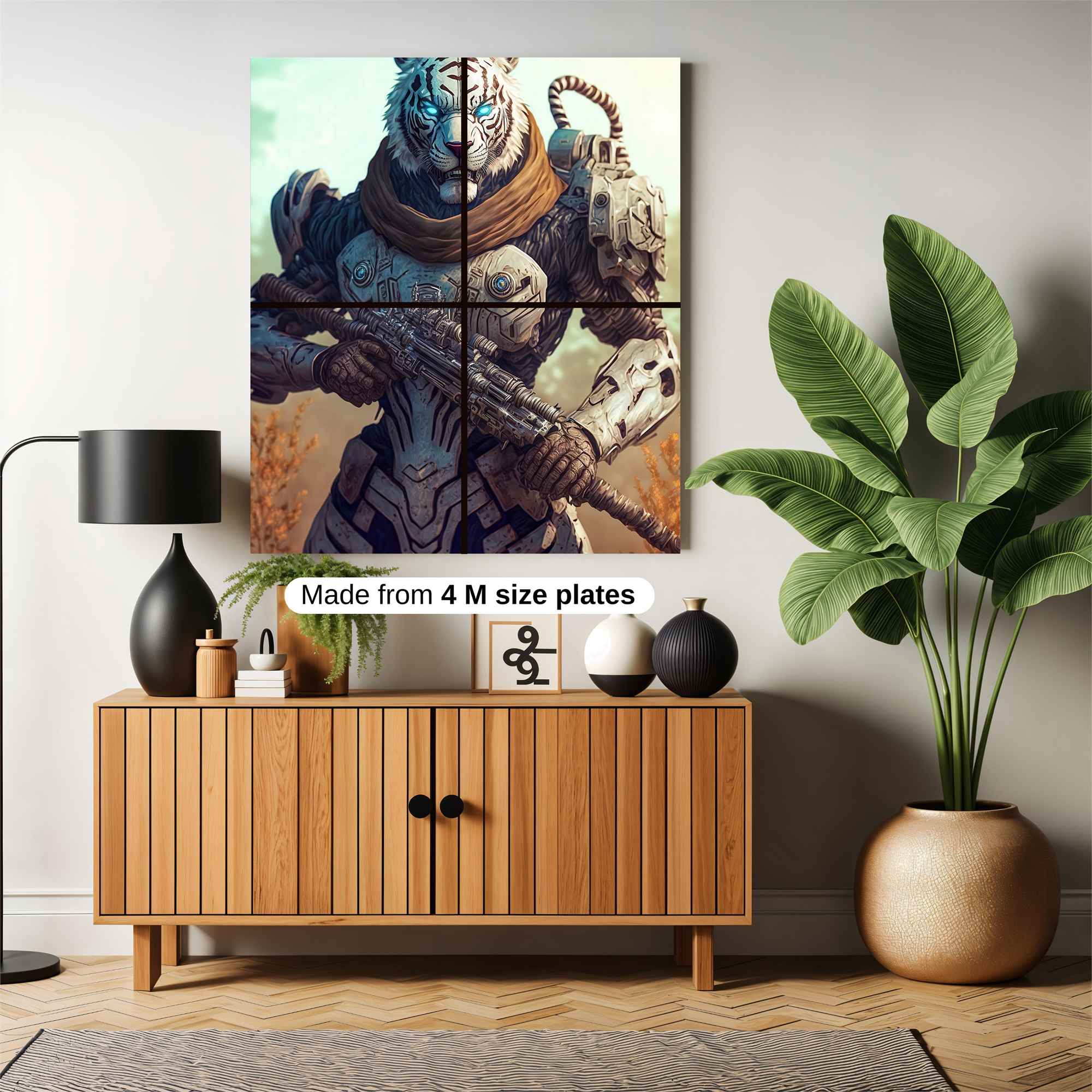 Tiger Guardian Safe Wall Magnetic / M