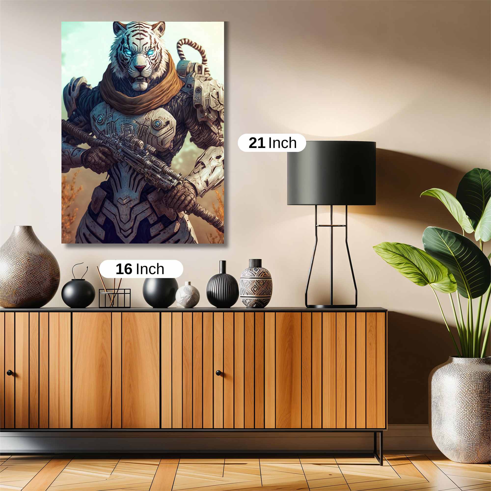 Tiger Guardian Safe Wall Magnetic / M