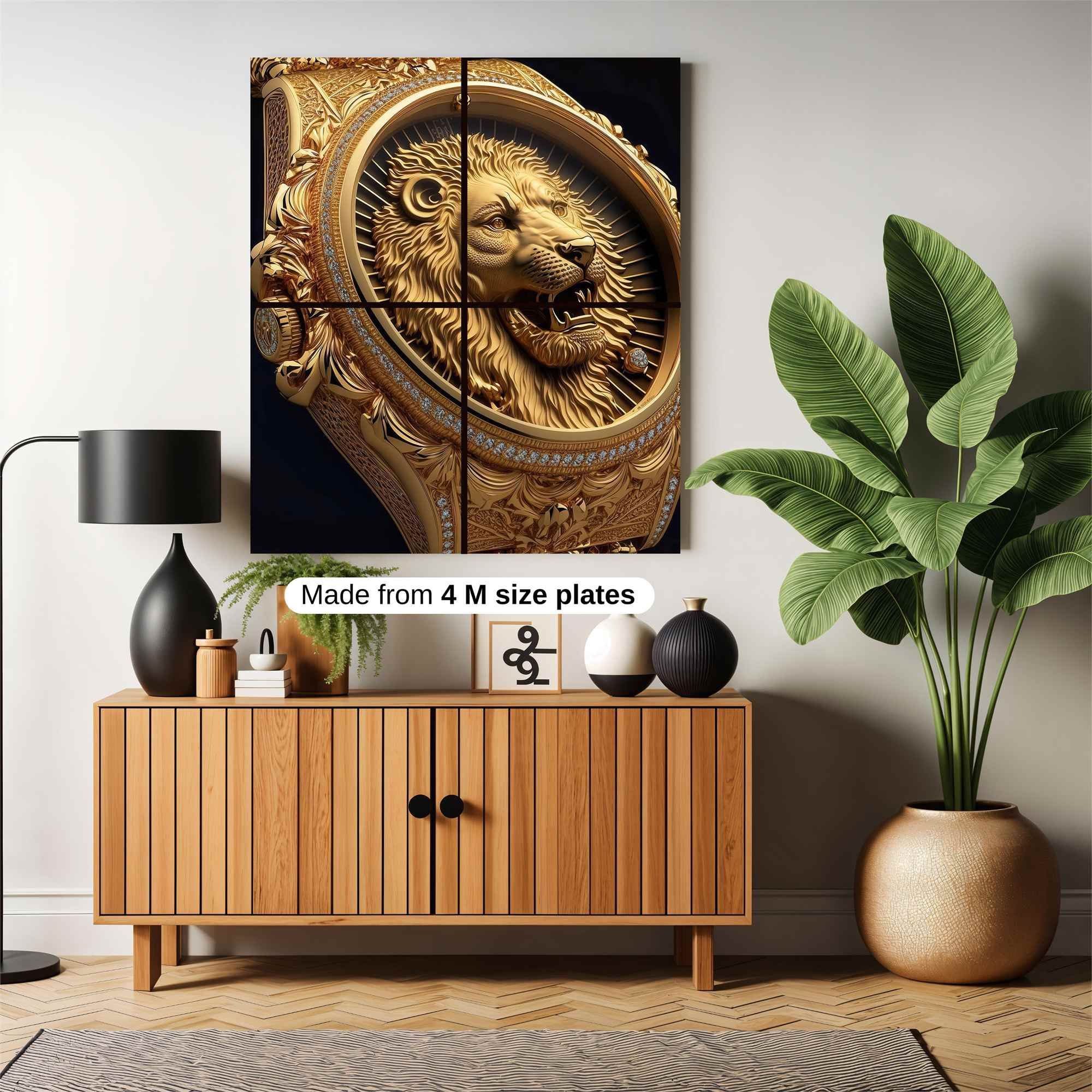 Lion Majesty Safe Wall Magnetic / M