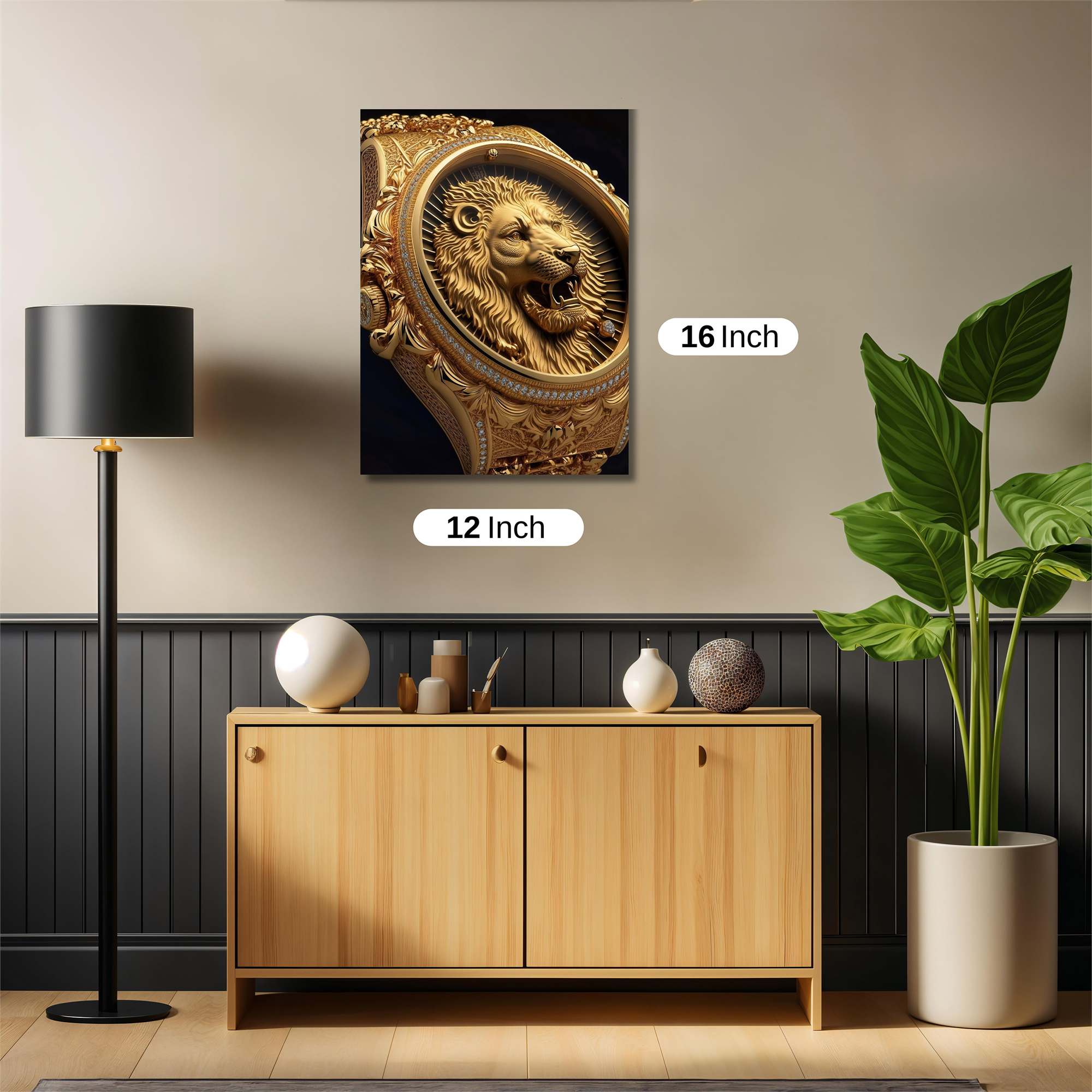 Lion Majesty Safe Wall Magnetic / M