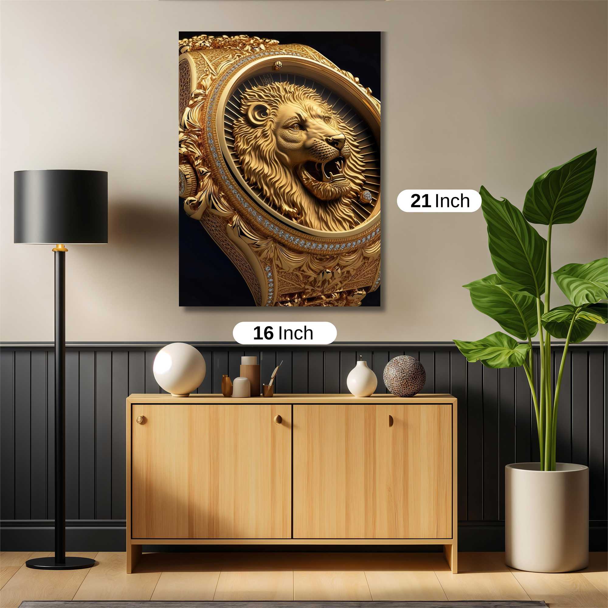 Lion Majesty Safe Wall Magnetic / M