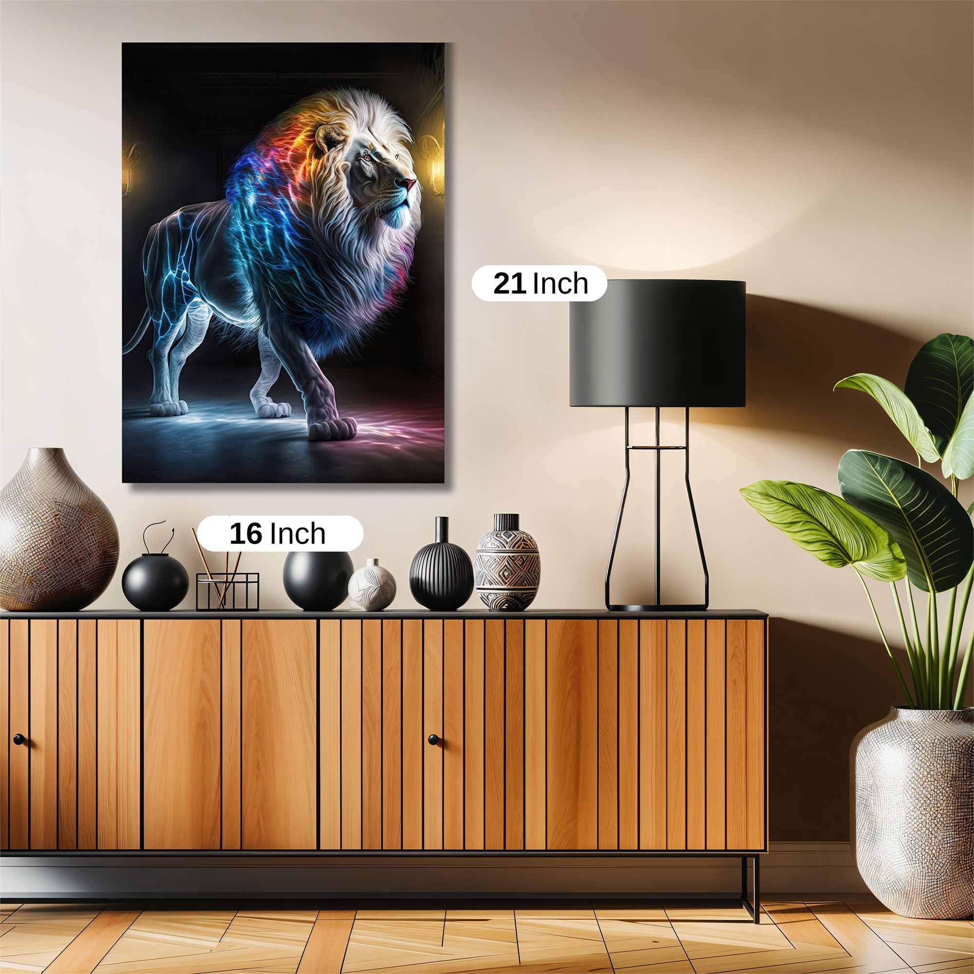 Lion Radiance Safe Wall Magnetic / M