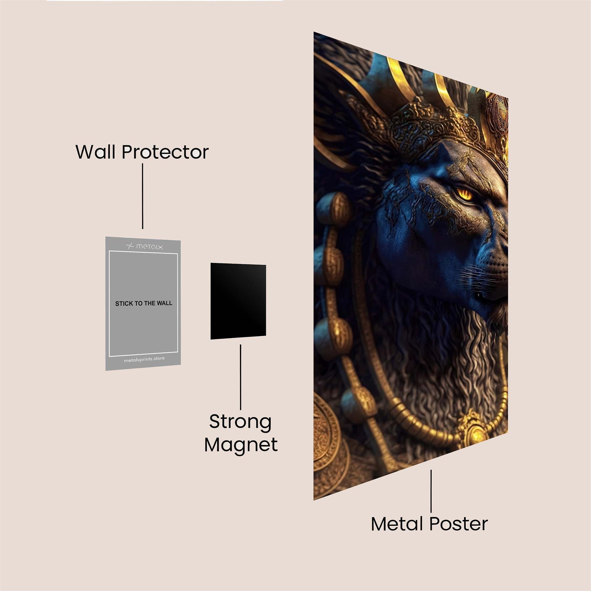 Regal Majesty Safe Wall Magnetic / M