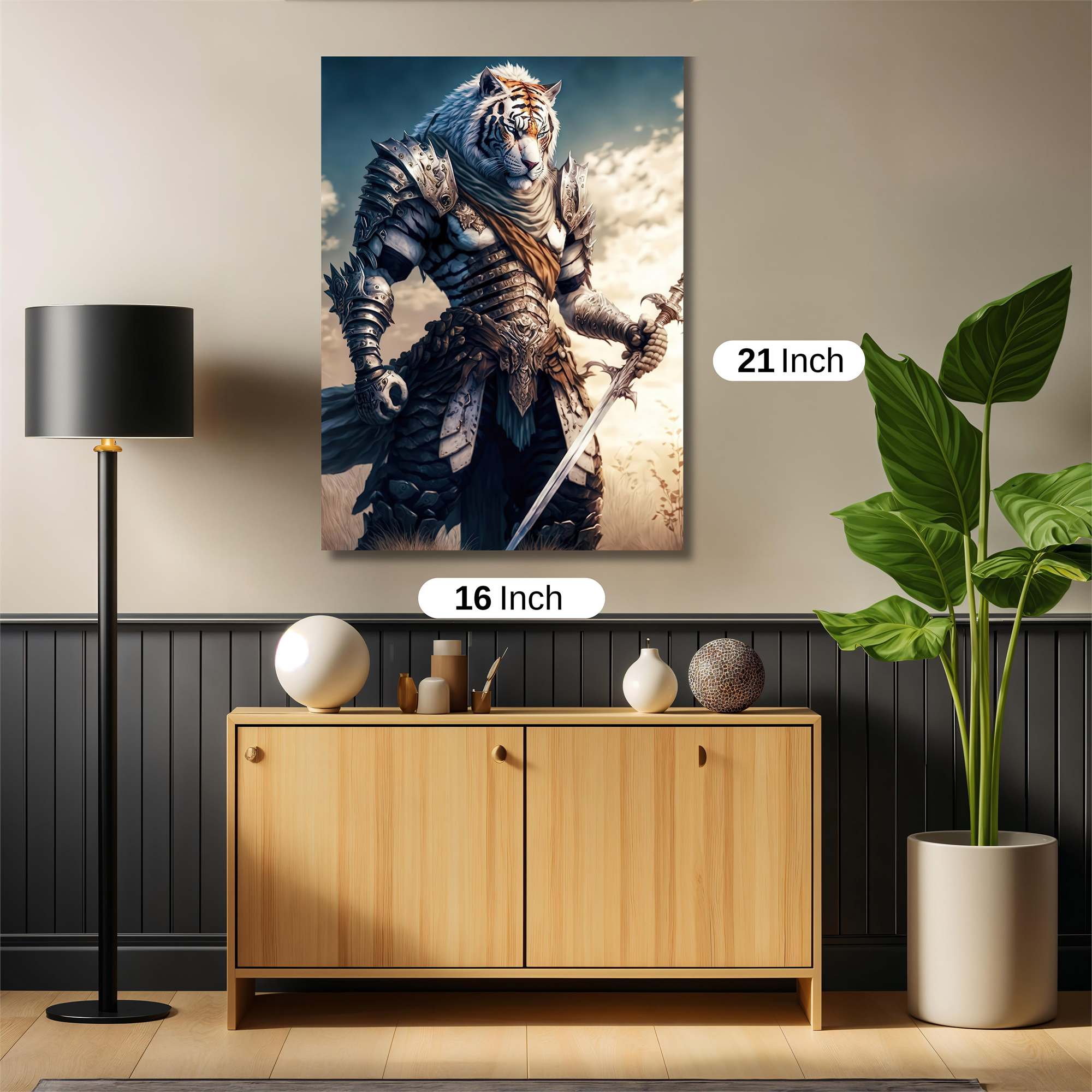 Tiger Valiant Safe Wall Magnetic / M