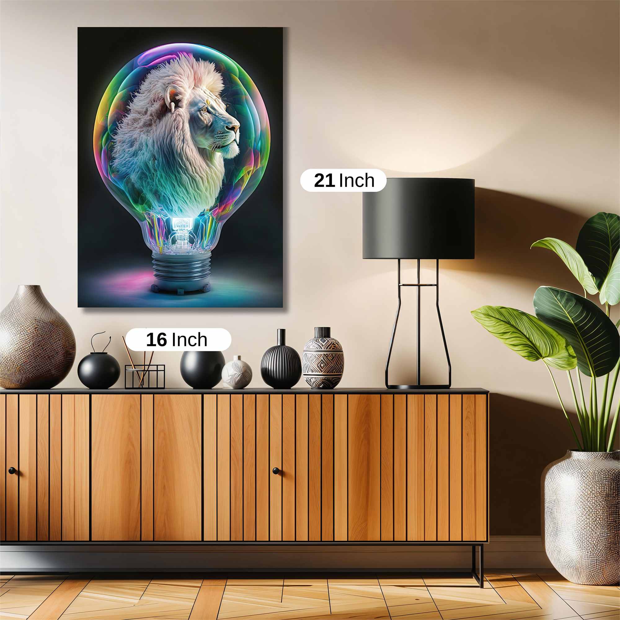 Lion Luminosity Safe Wall Magnetic / M