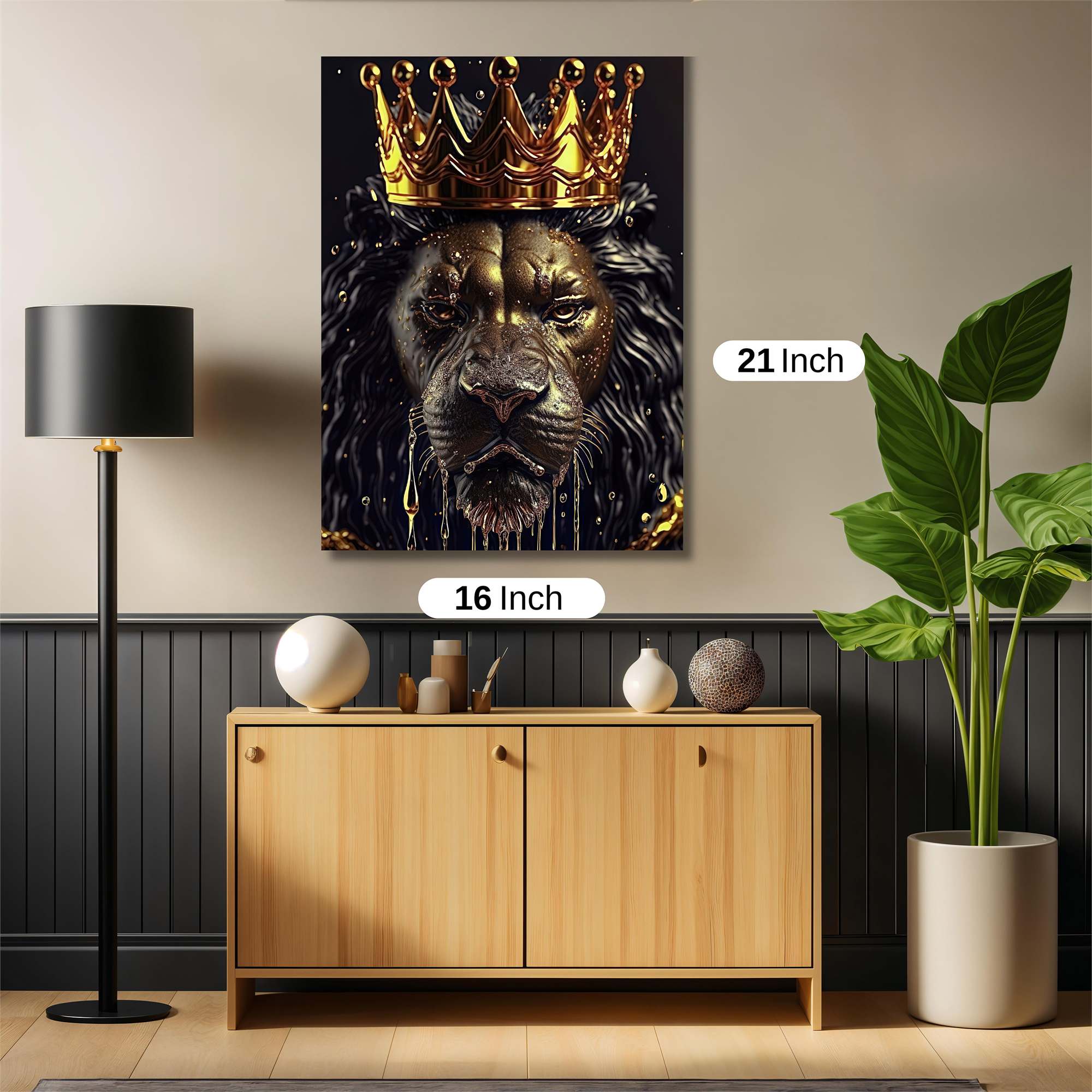 Lion Regal Safe Wall Magnetic / M