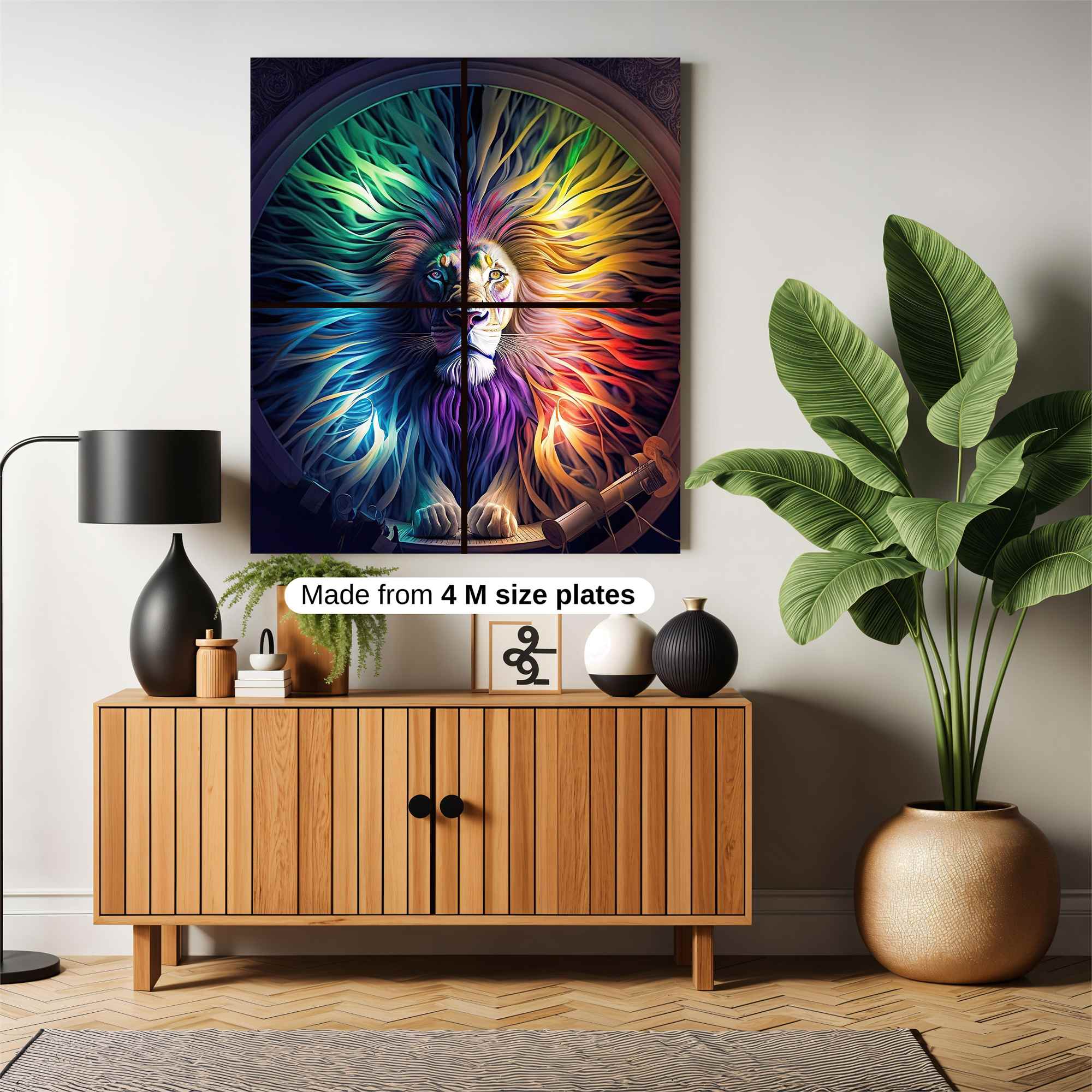 Lion Radiance Safe Wall Magnetic / M