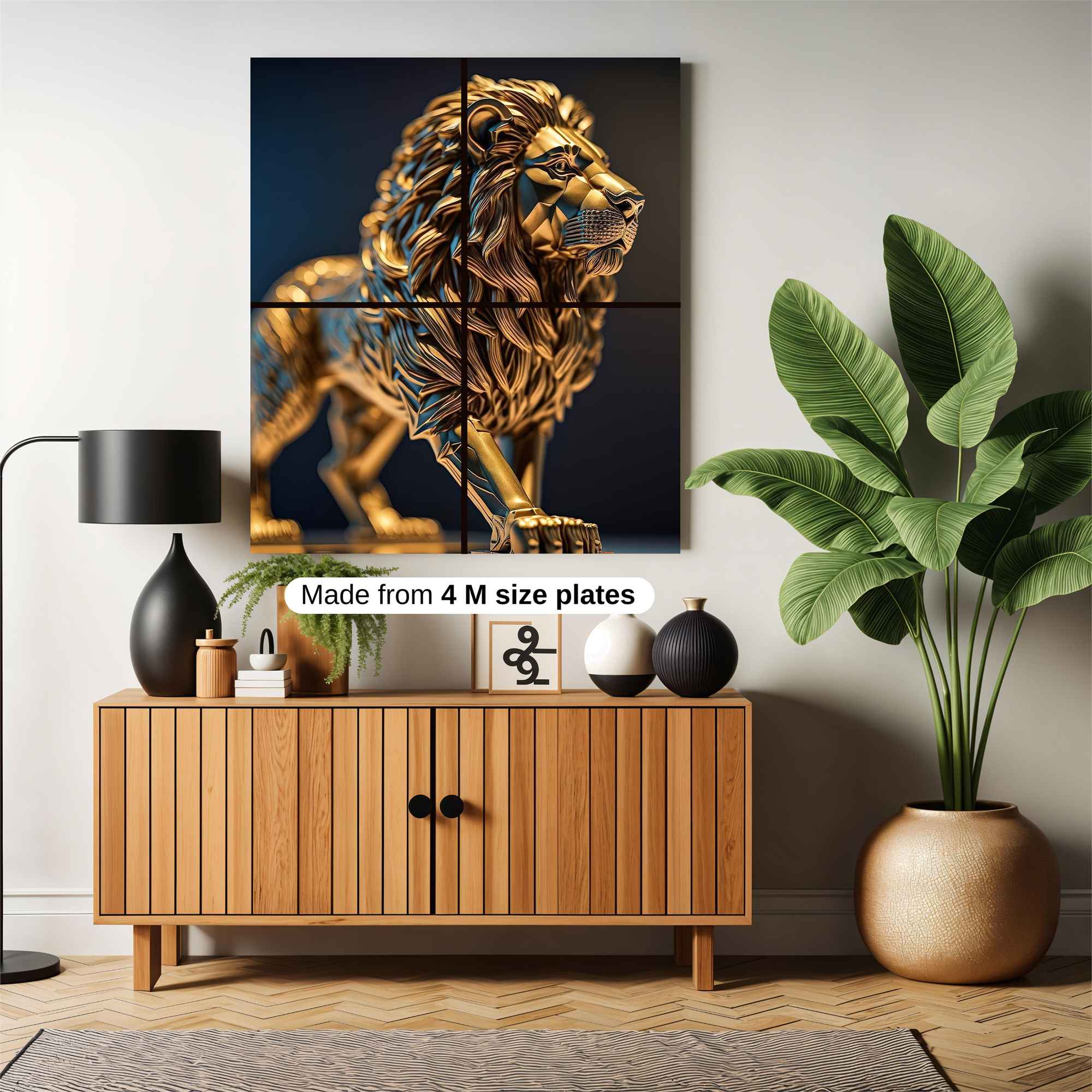 Golden Majesty Safe Wall Magnetic / M