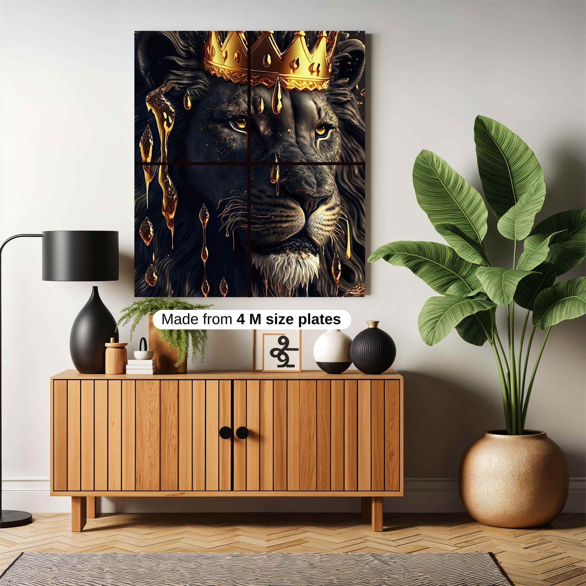Lion Majesty Safe Wall Magnetic / M