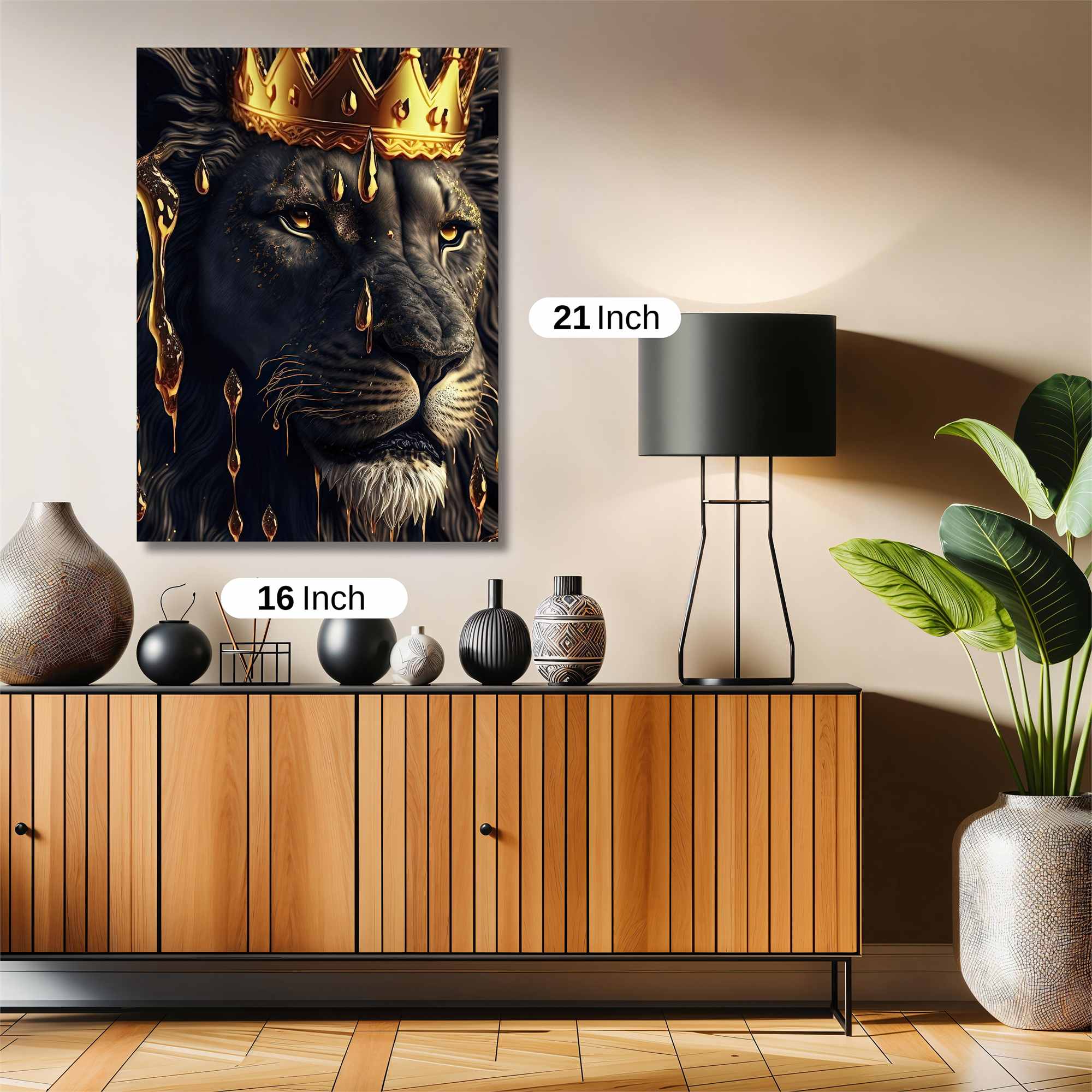 Lion Majesty Safe Wall Magnetic / M