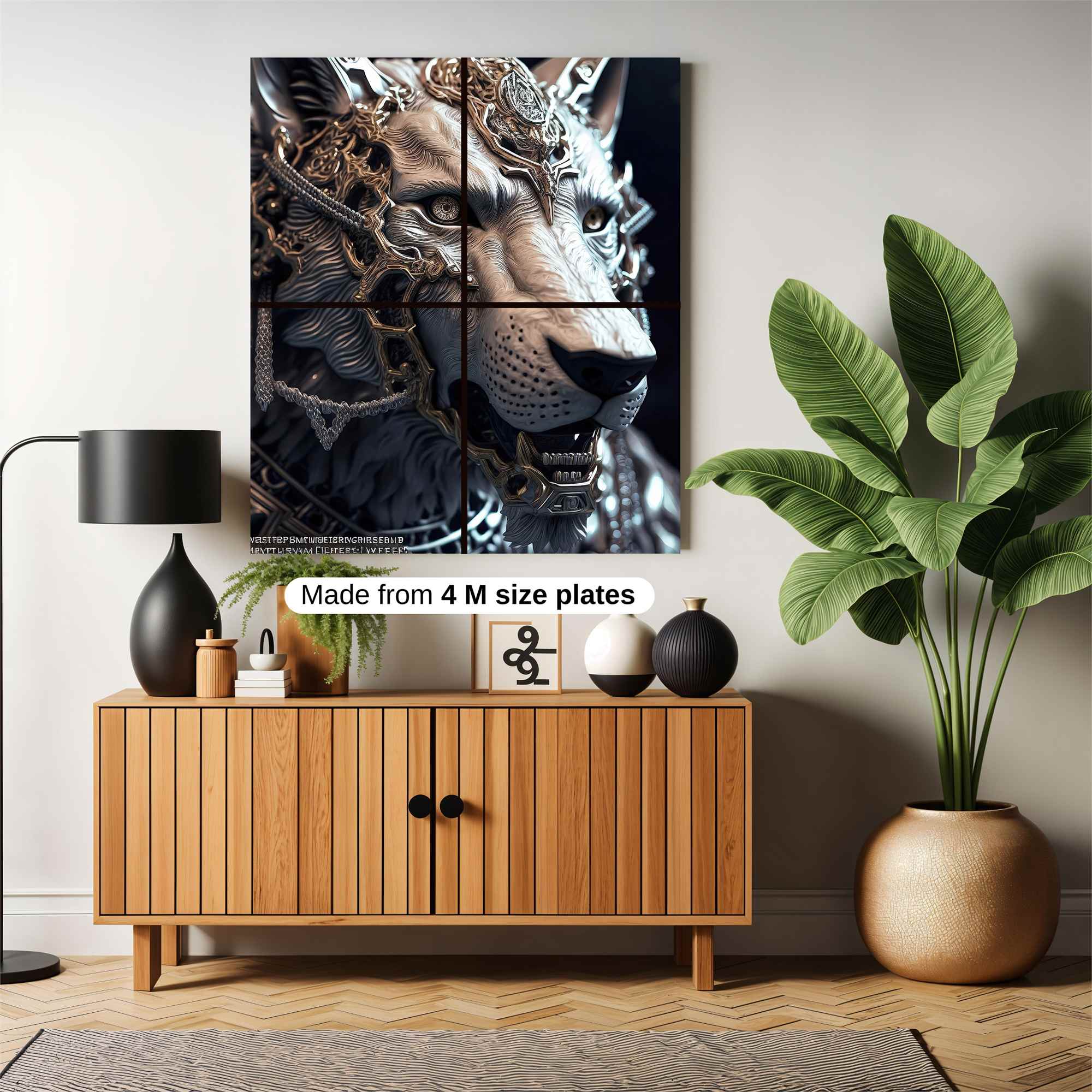 Regal Wolf Safe Wall Magnetic / M