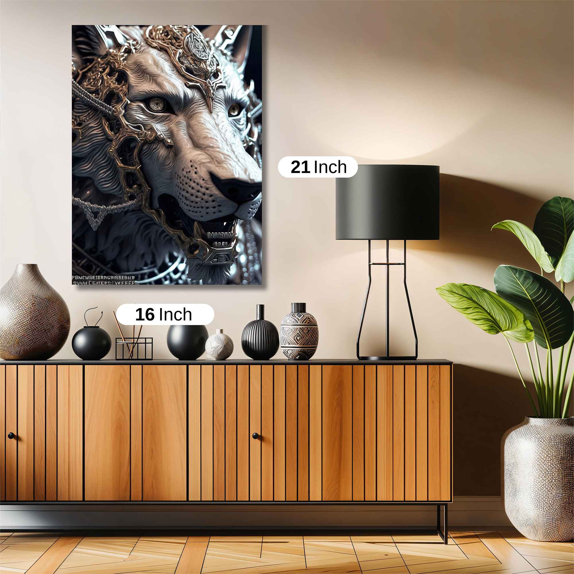 Regal Wolf Safe Wall Magnetic / M