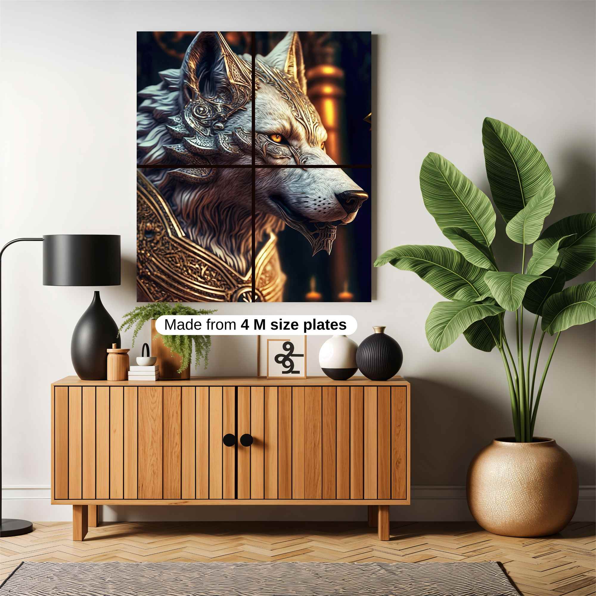 Regal Wolf Safe Wall Magnetic / M