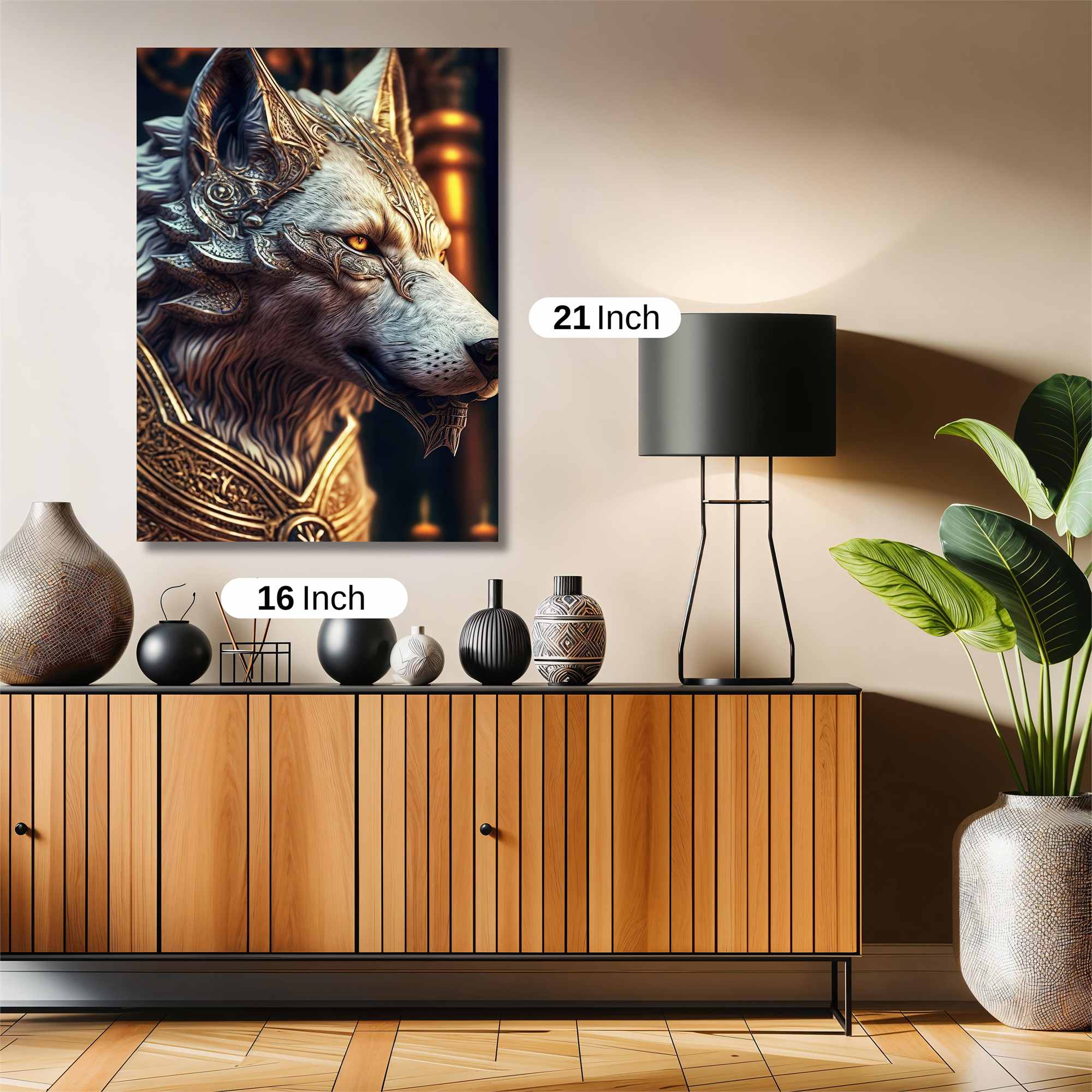 Regal Wolf Safe Wall Magnetic / M