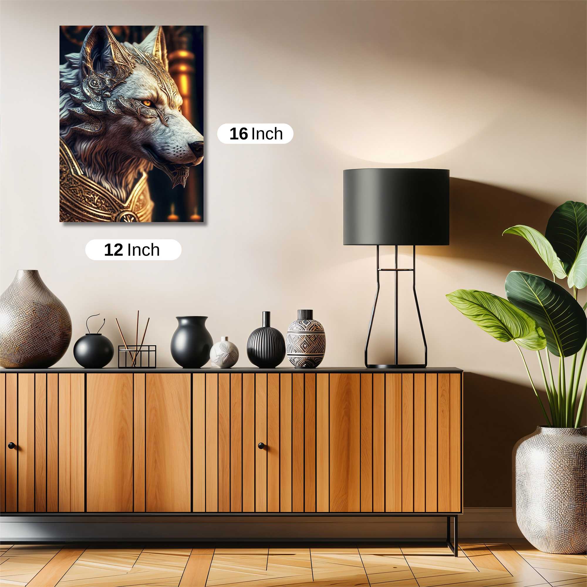 Regal Wolf Safe Wall Magnetic / M