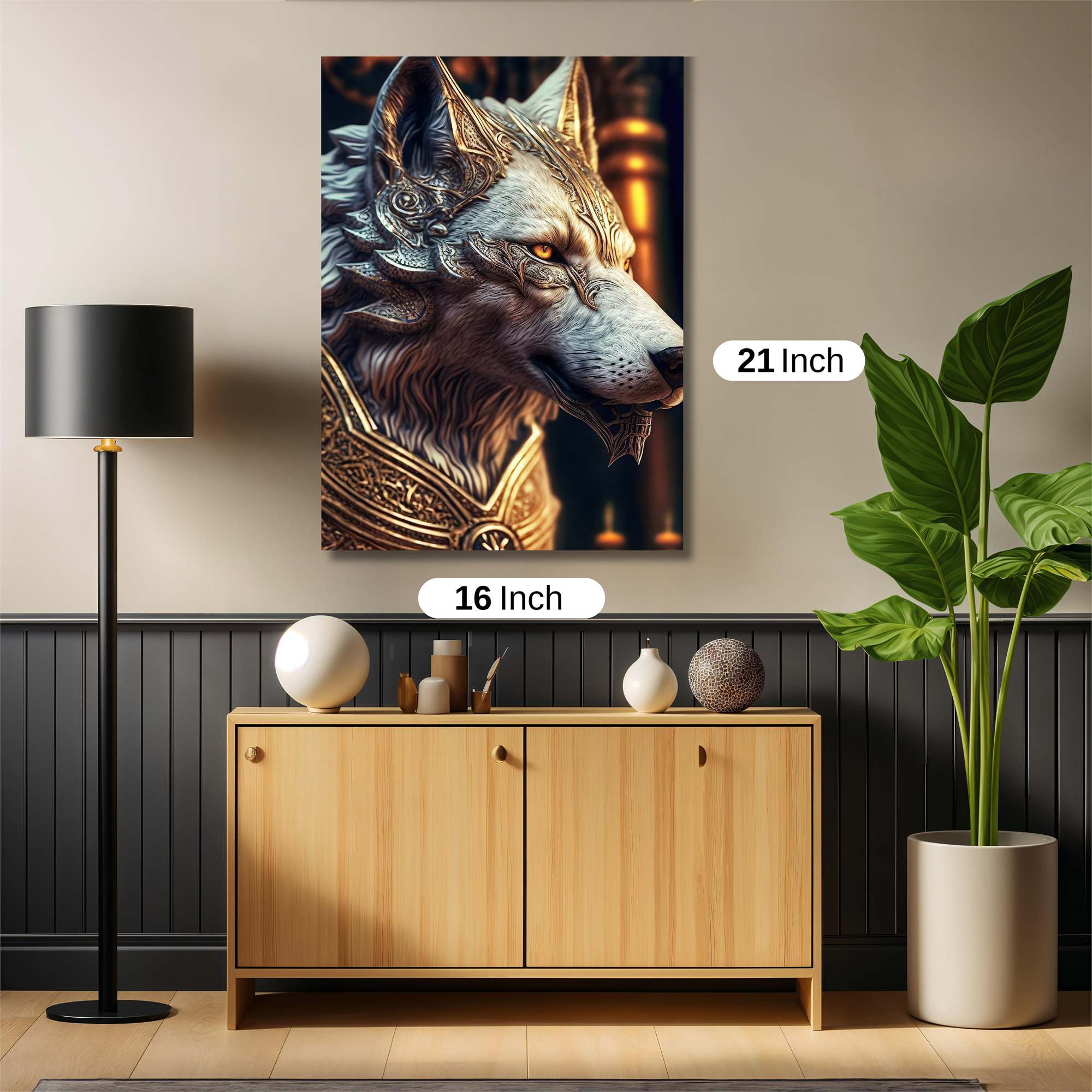 Regal Wolf Safe Wall Magnetic / M