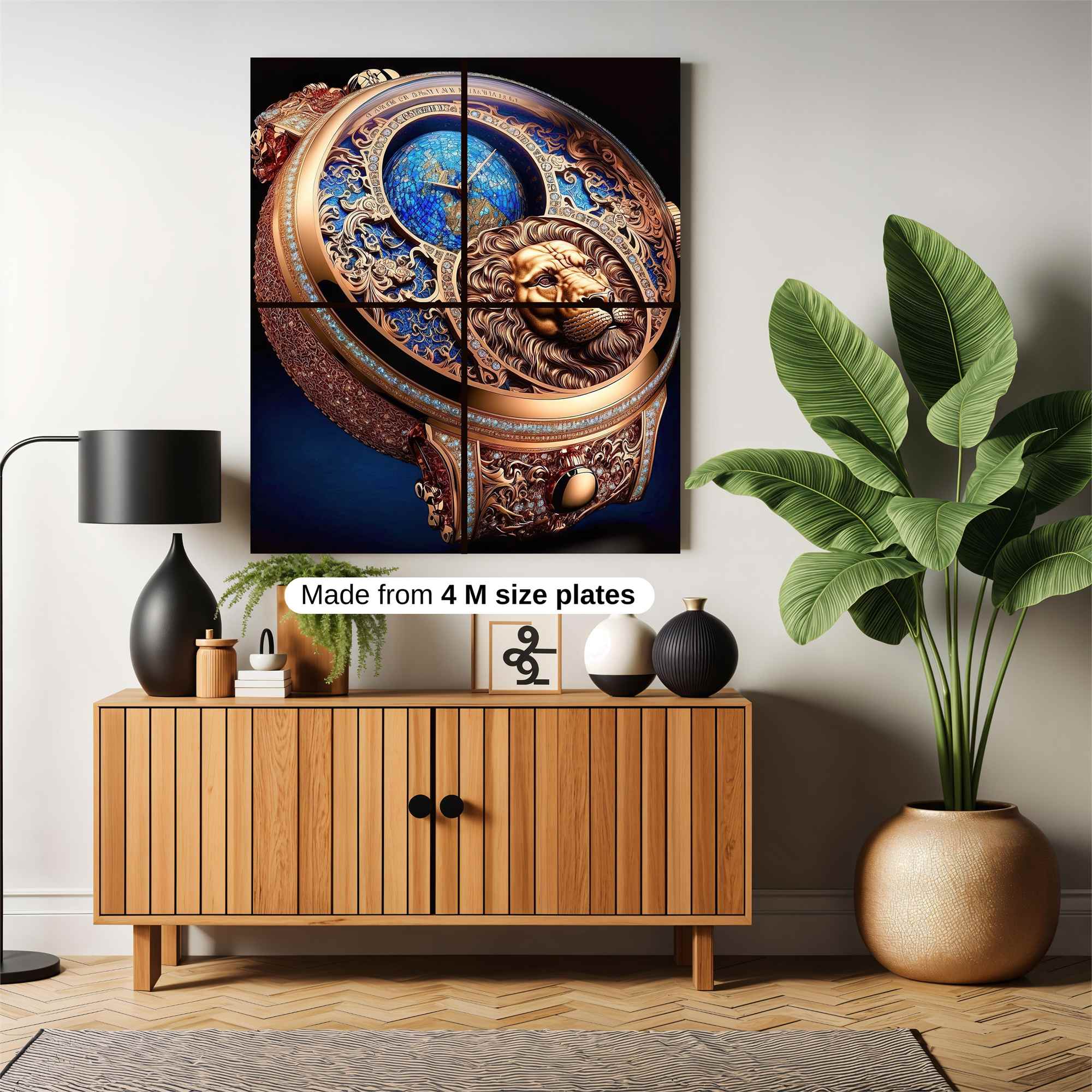 Lion's Majesty Safe Wall Magnetic / M