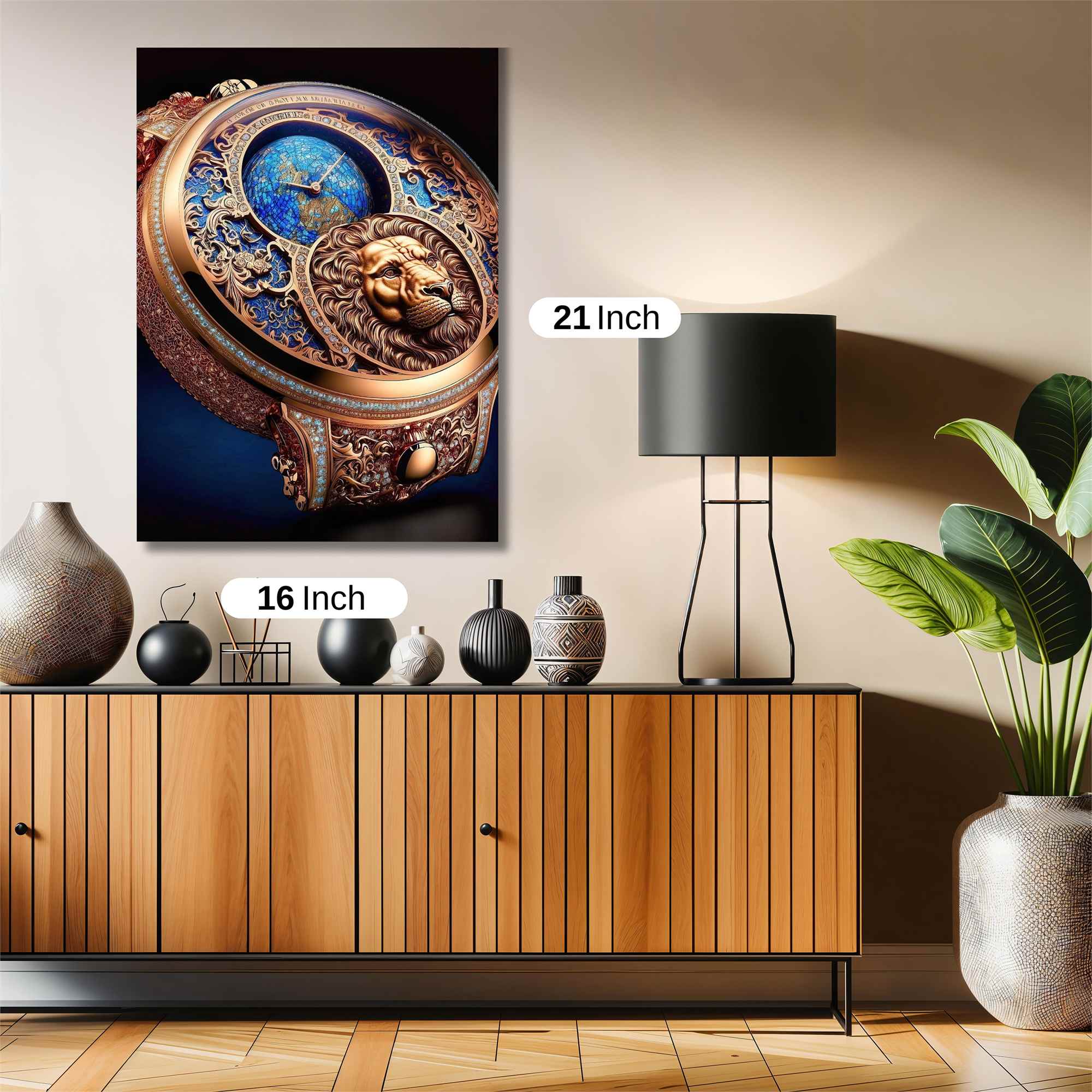 Lion's Majesty Safe Wall Magnetic / M