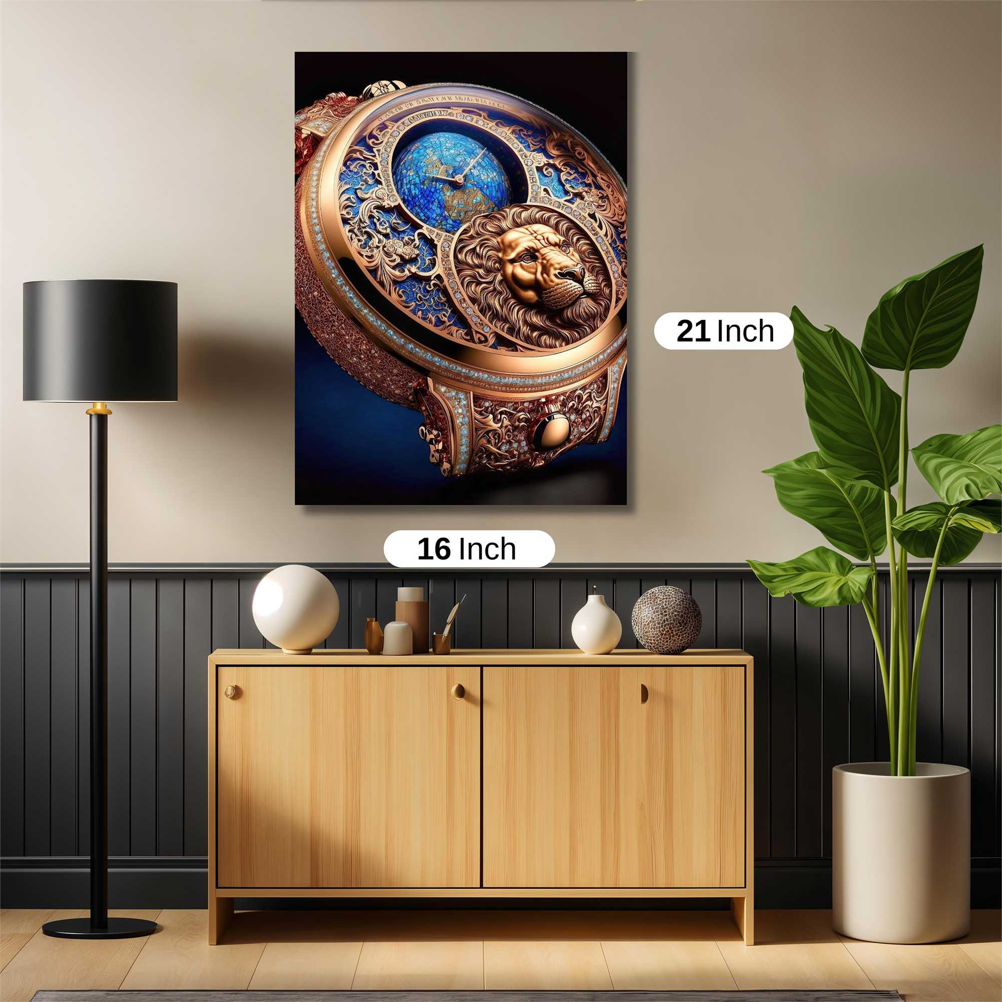 Lion's Majesty Safe Wall Magnetic / M