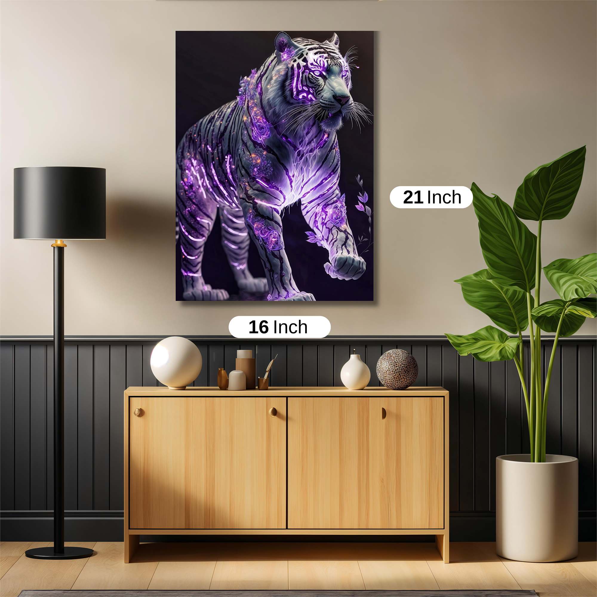 Mystic Tiger Safe Wall Magnetic / M
