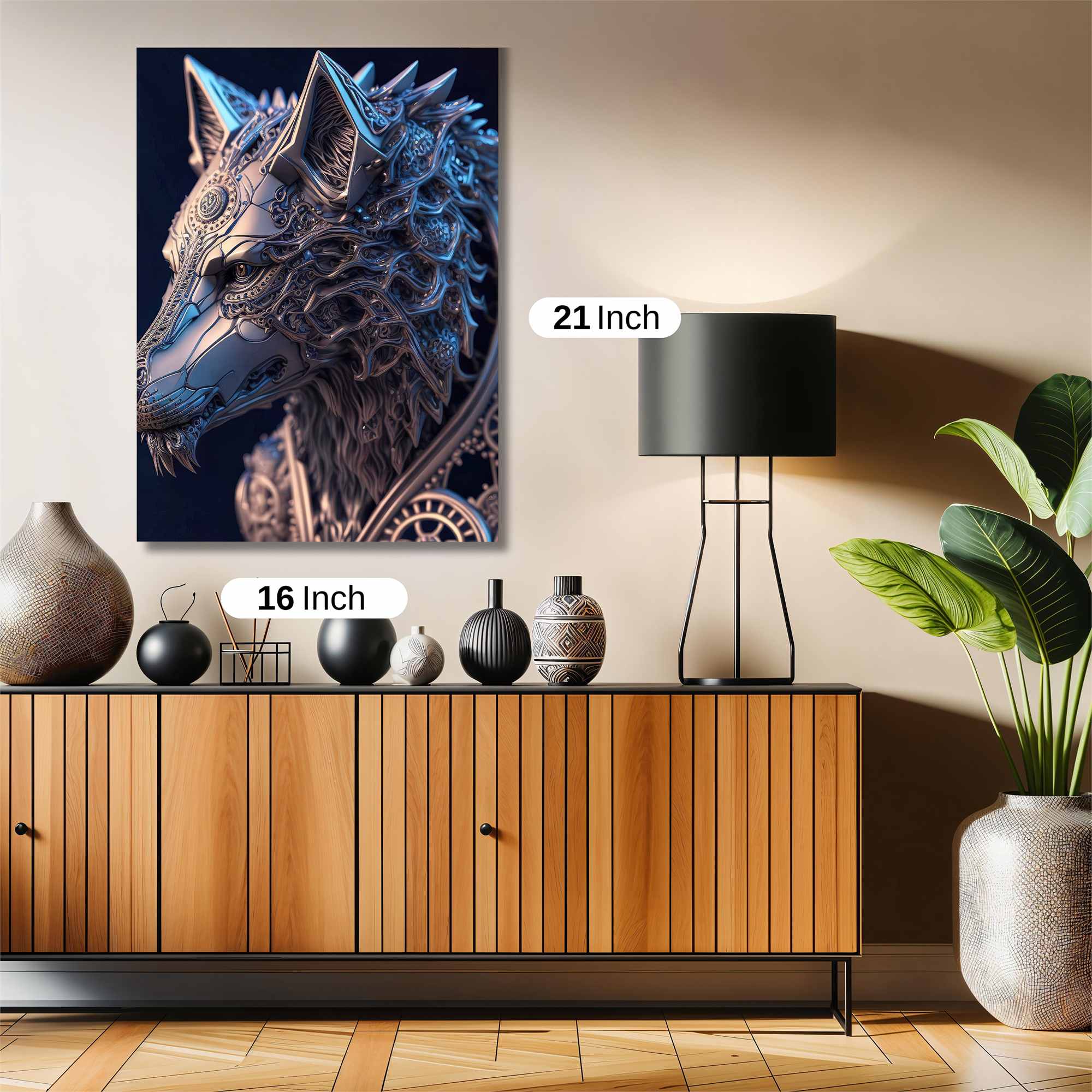 Steampunk Serenity Safe Wall Magnetic / M