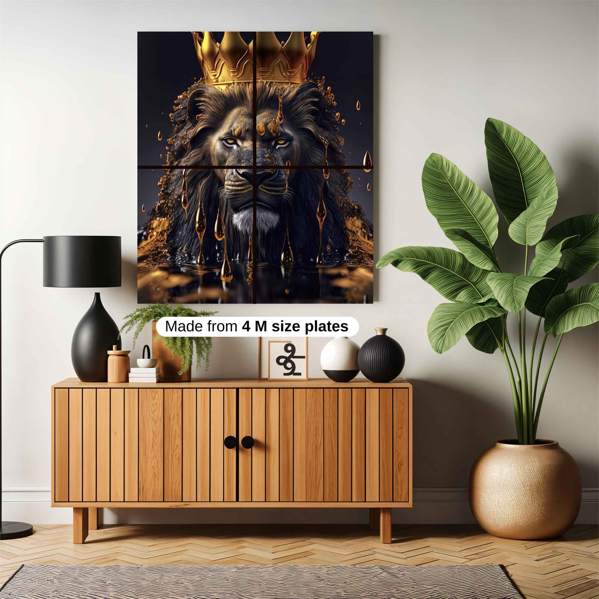 Lion Royalty Safe Wall Magnetic / M