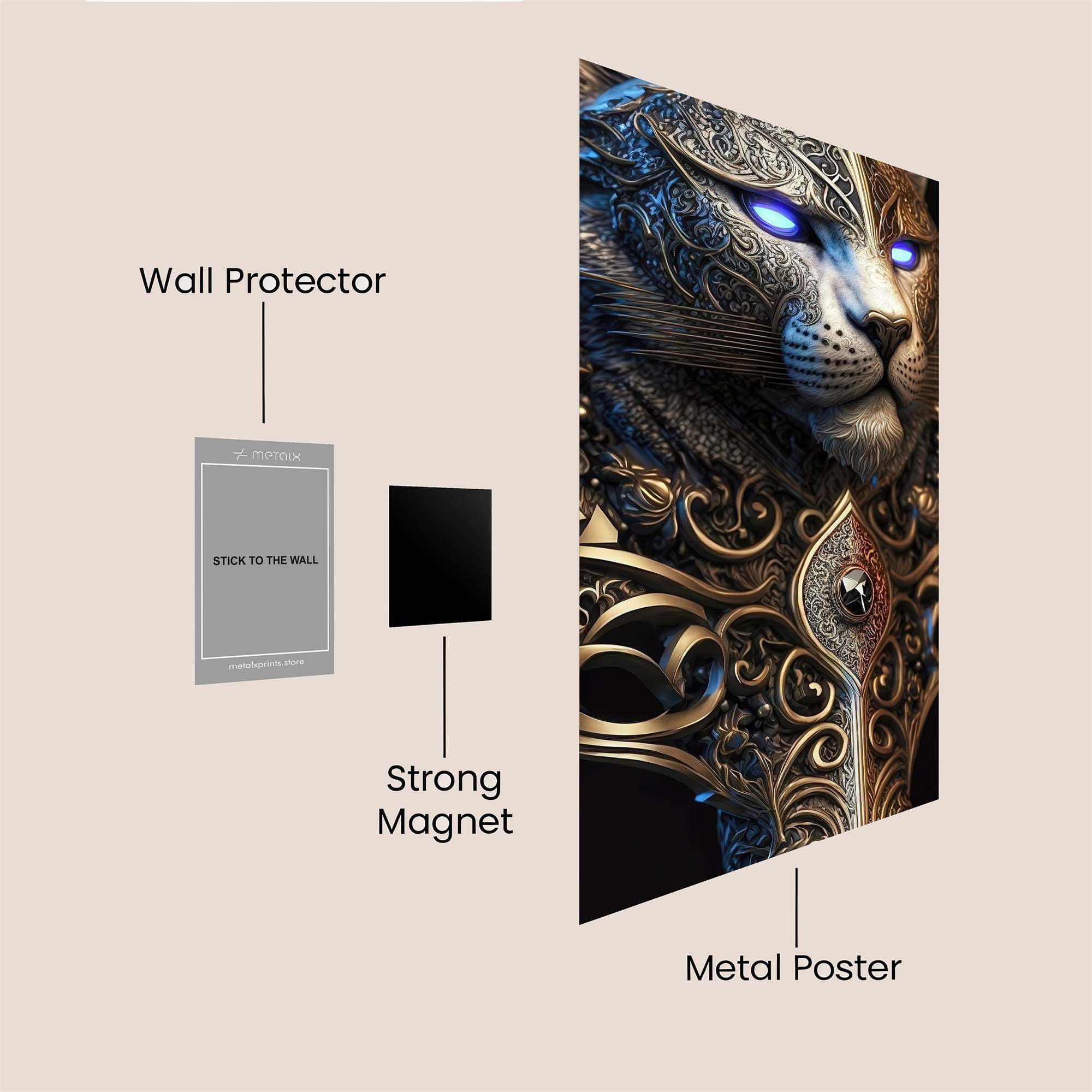 Majestic Enigma Safe Wall Magnetic / M