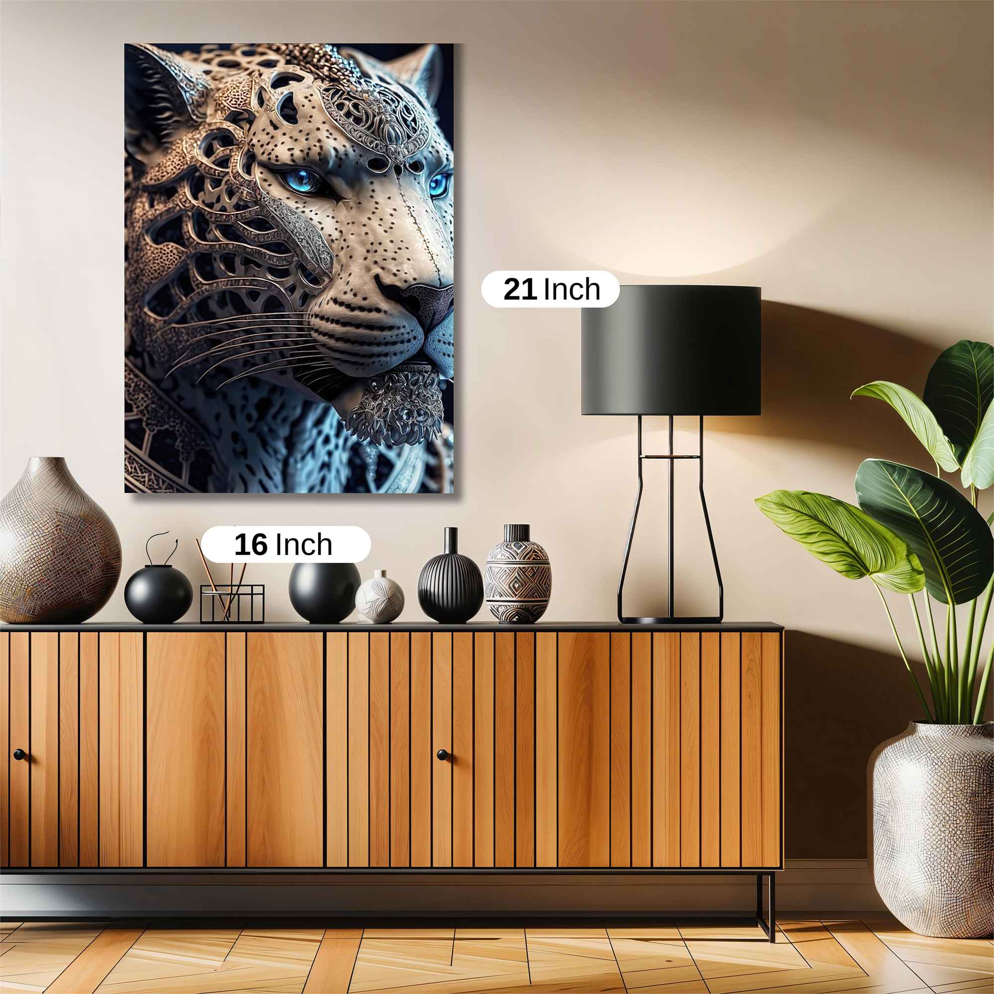 Leopard Majesty Safe Wall Magnetic / M