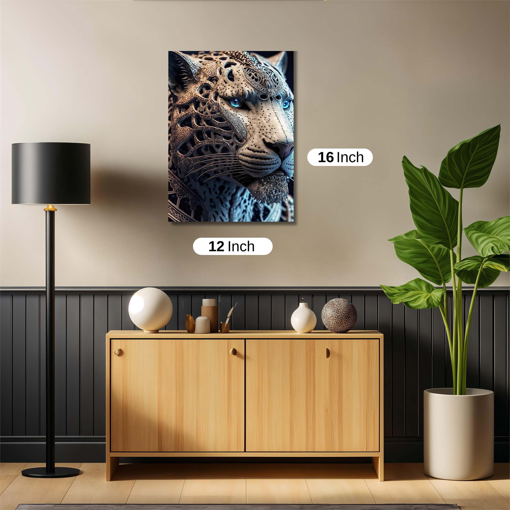 Leopard Majesty Safe Wall Magnetic / M