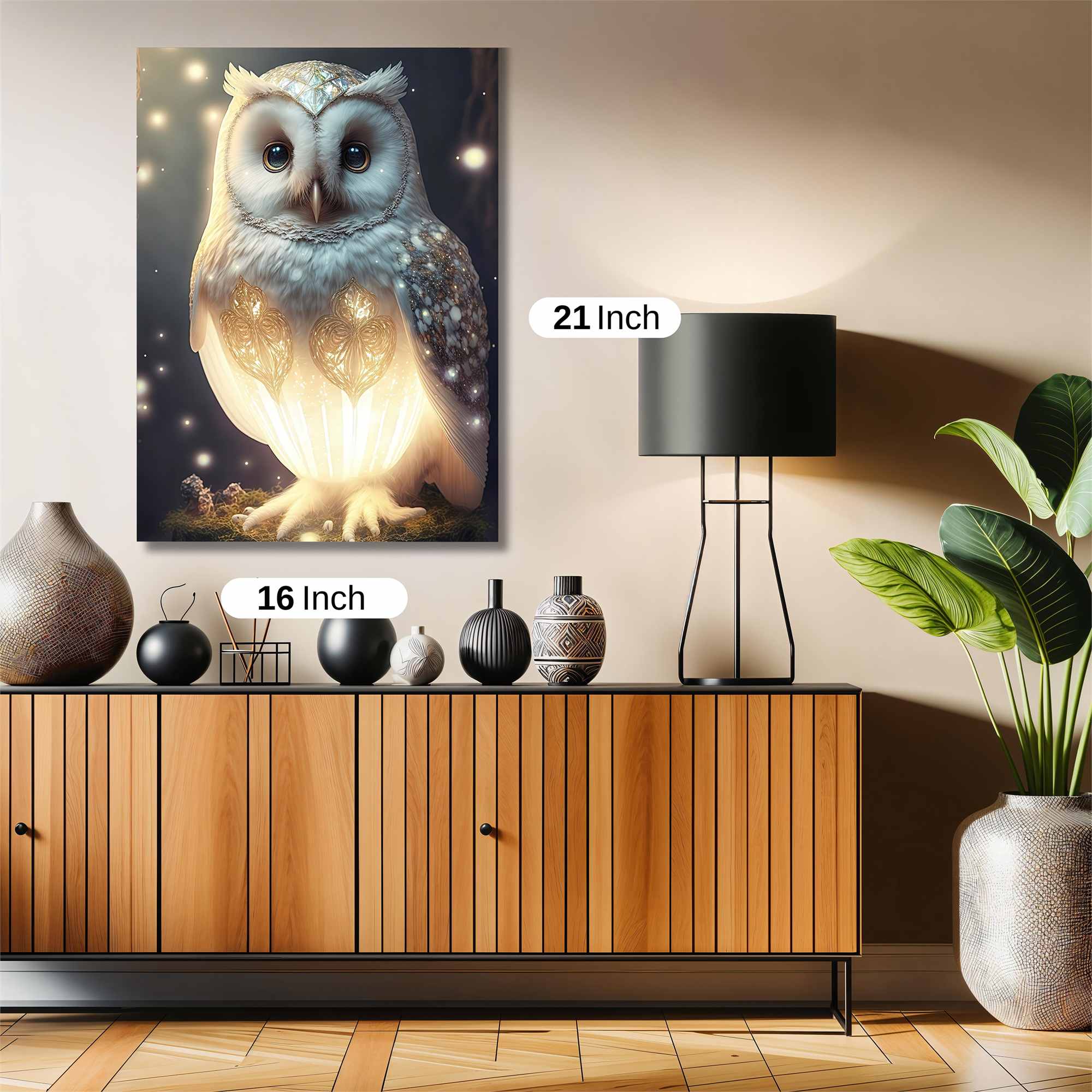 Owl Radiance Safe Wall Magnetic / M