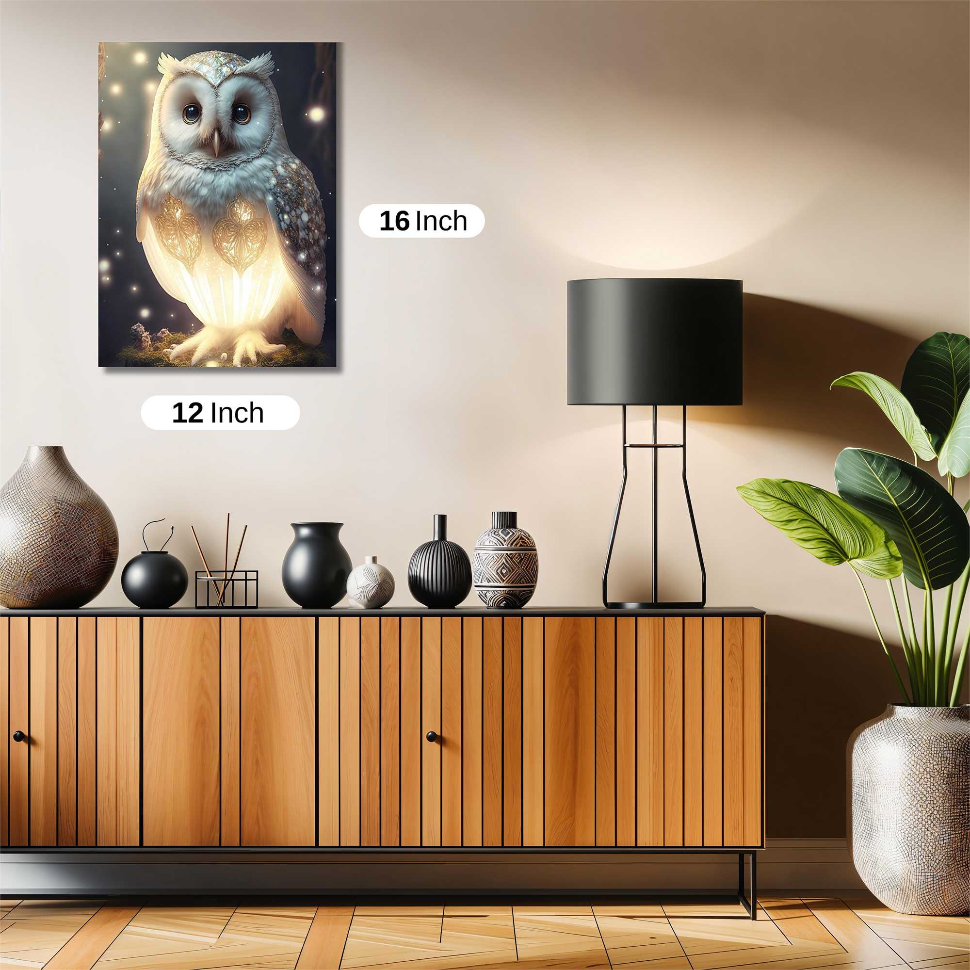 Owl Radiance Safe Wall Magnetic / M