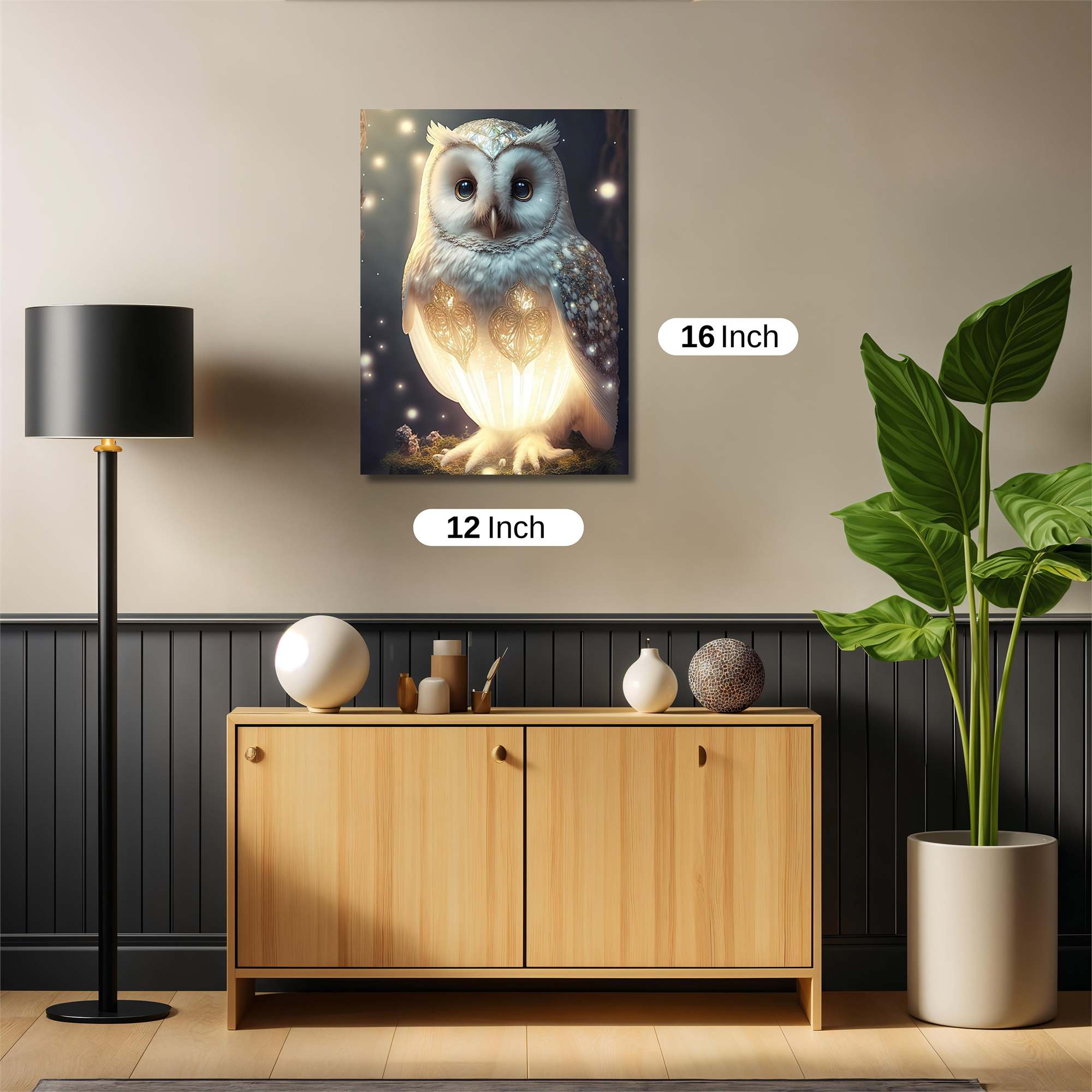 Owl Radiance Safe Wall Magnetic / M