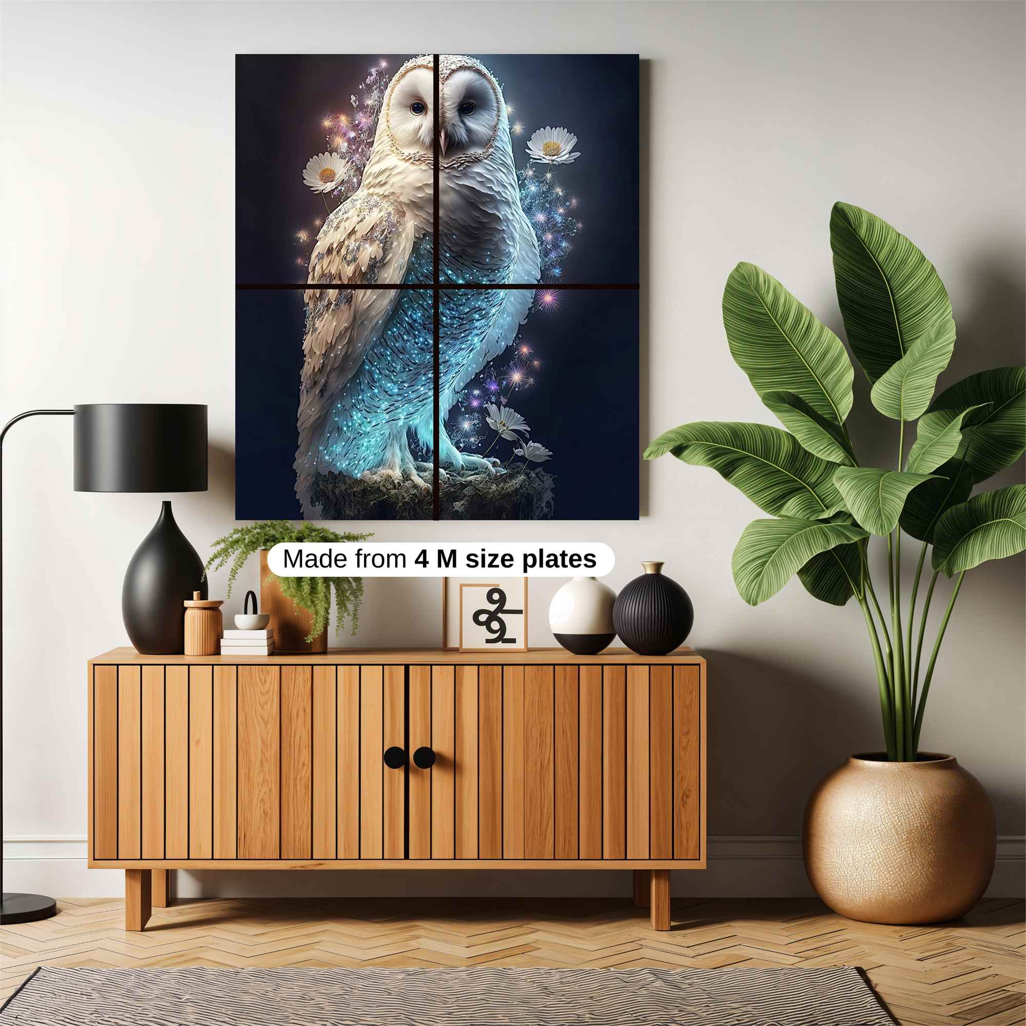 Luminous Owl Safe Wall Magnetic / M