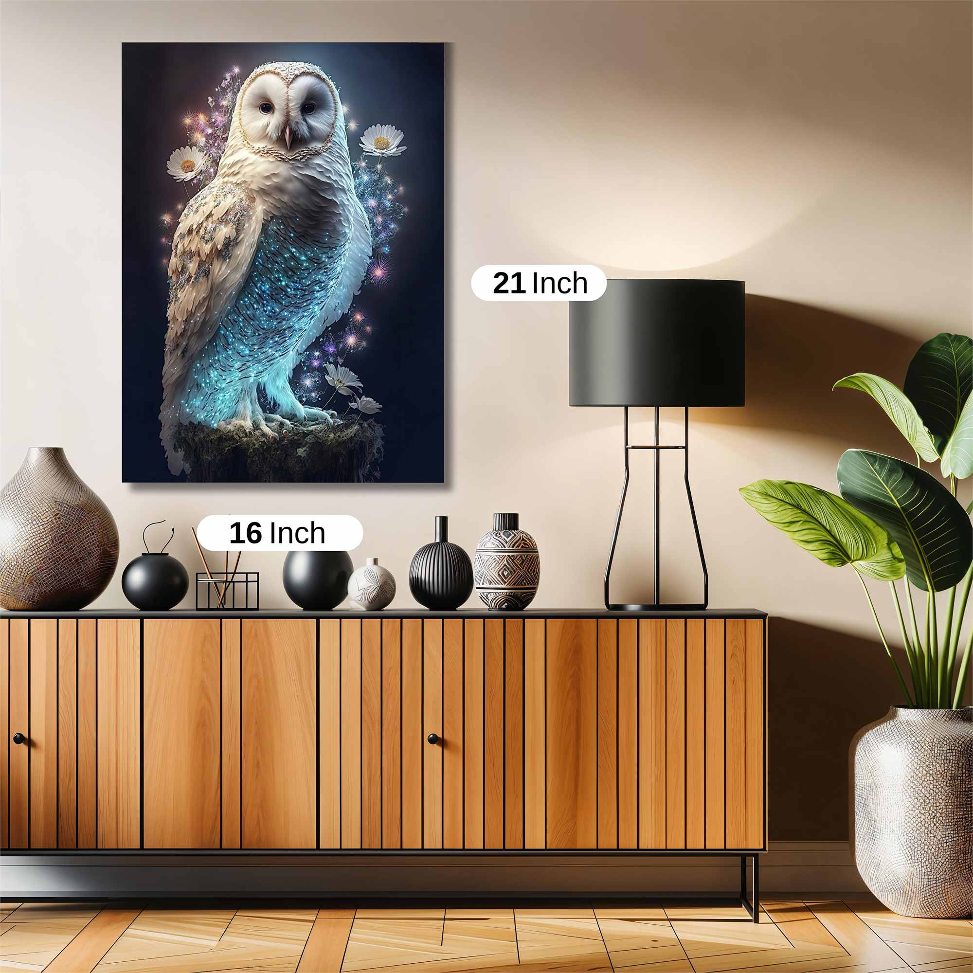 Luminous Owl Safe Wall Magnetic / M