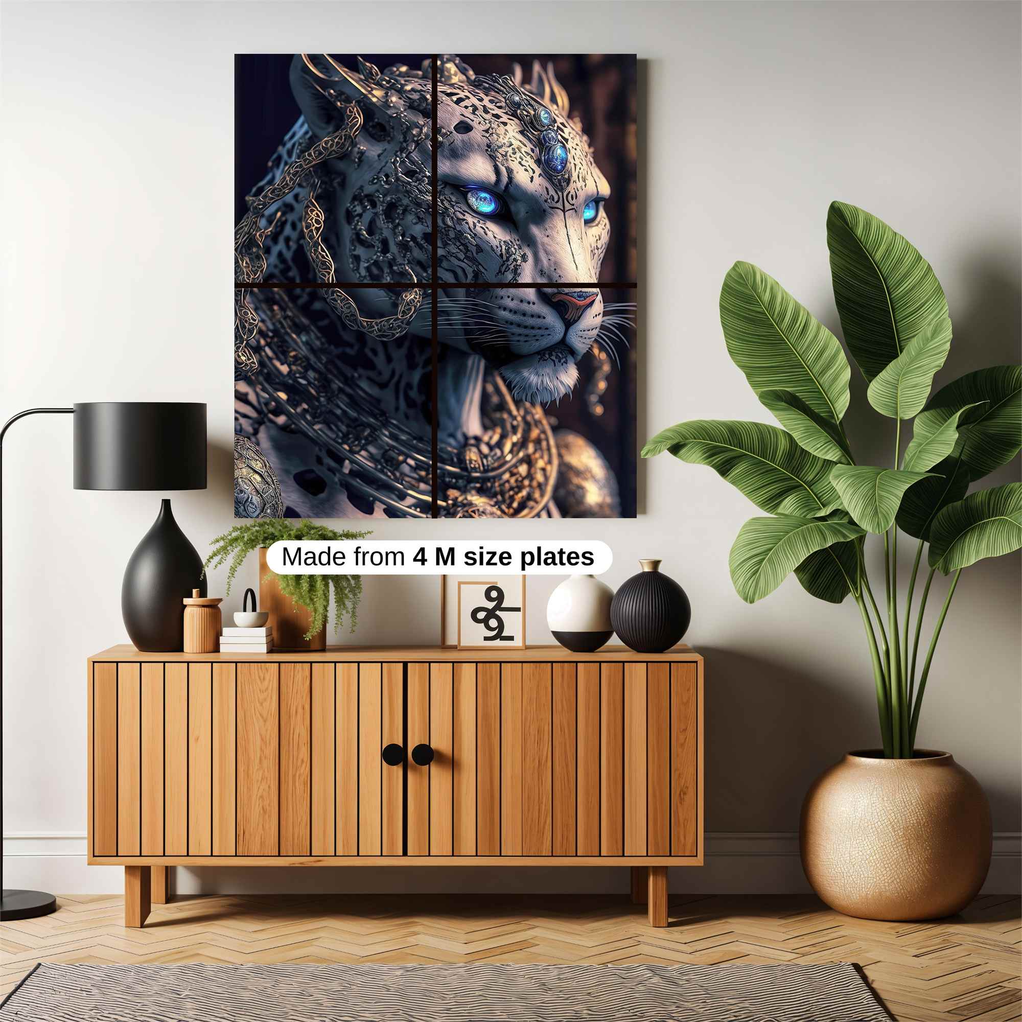 Leopard Majesty Safe Wall Magnetic / M