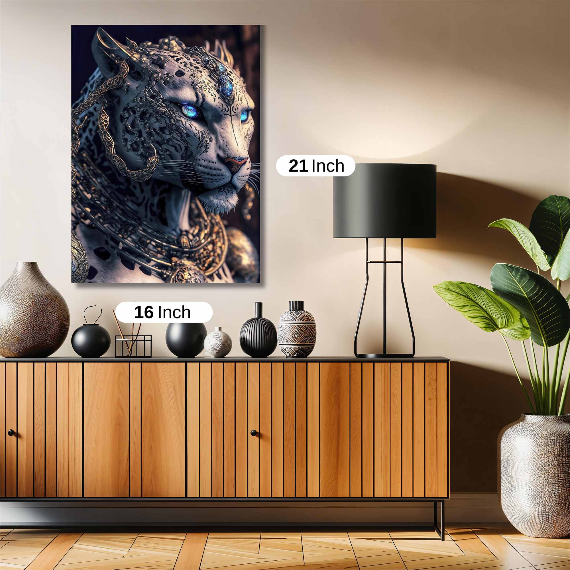 Leopard Majesty Safe Wall Magnetic / M