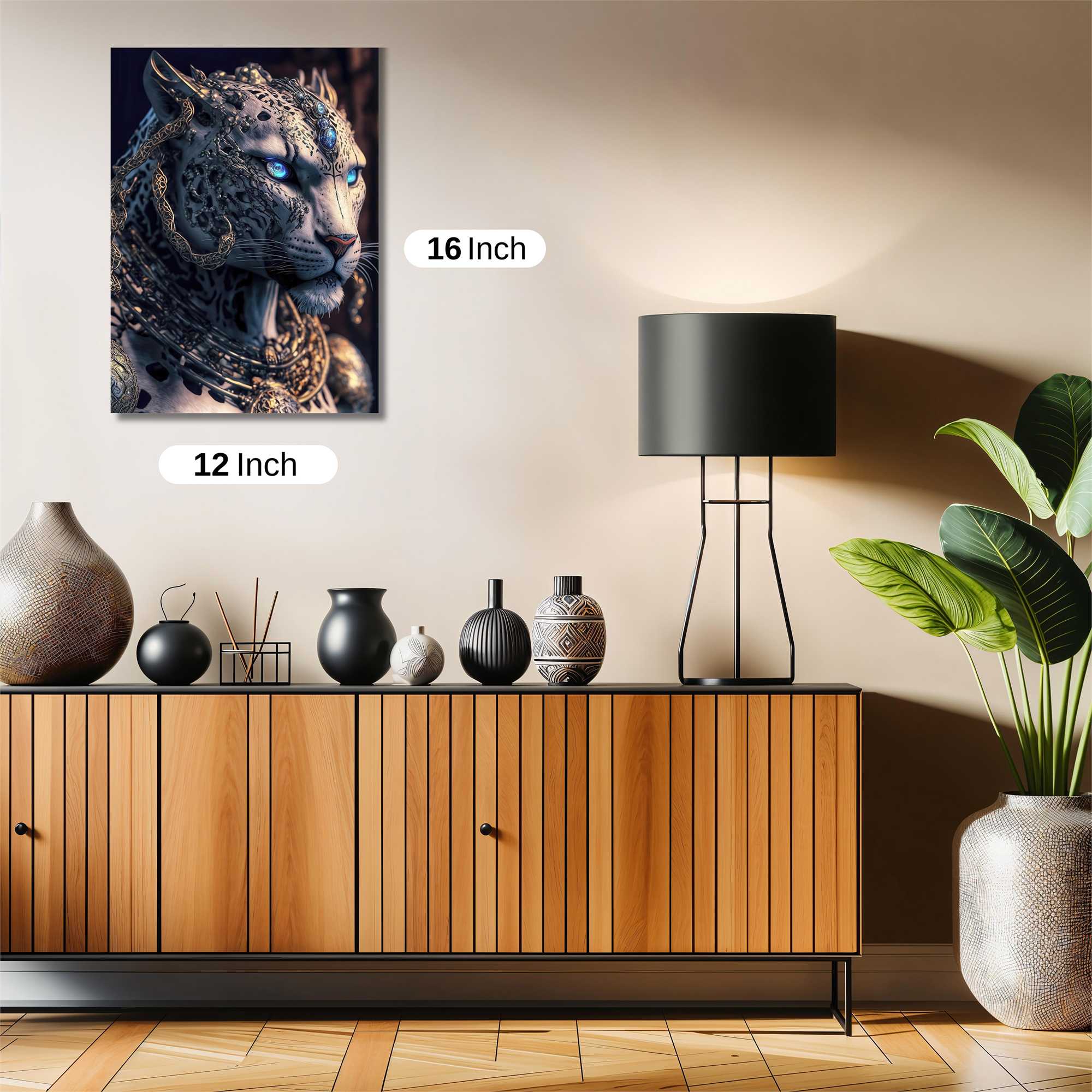 Leopard Majesty Safe Wall Magnetic / M