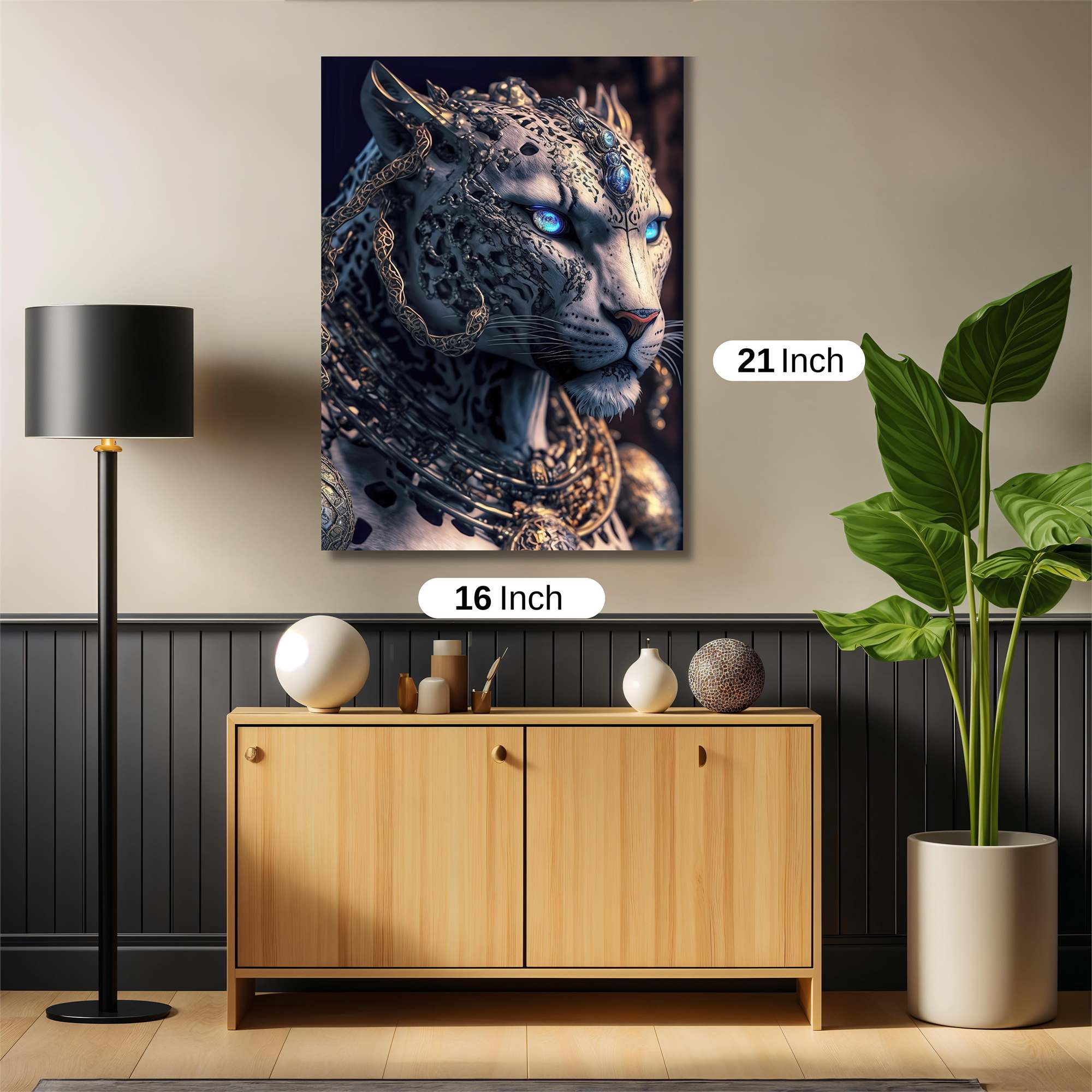 Leopard Majesty Safe Wall Magnetic / M
