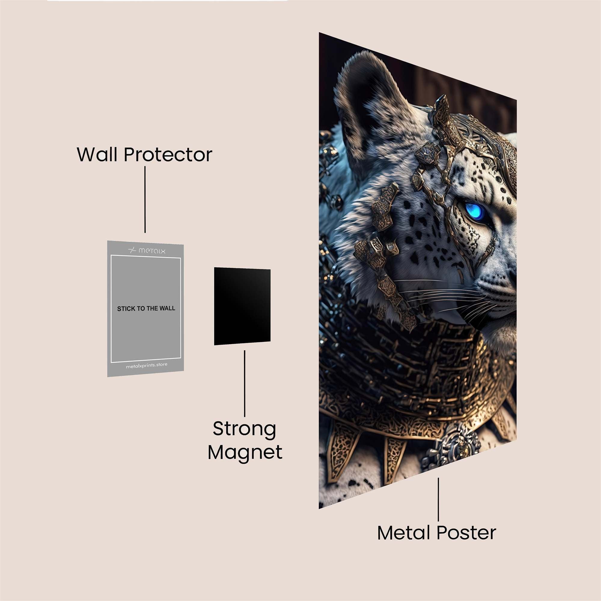 Regal Snow Safe Wall Magnetic / M