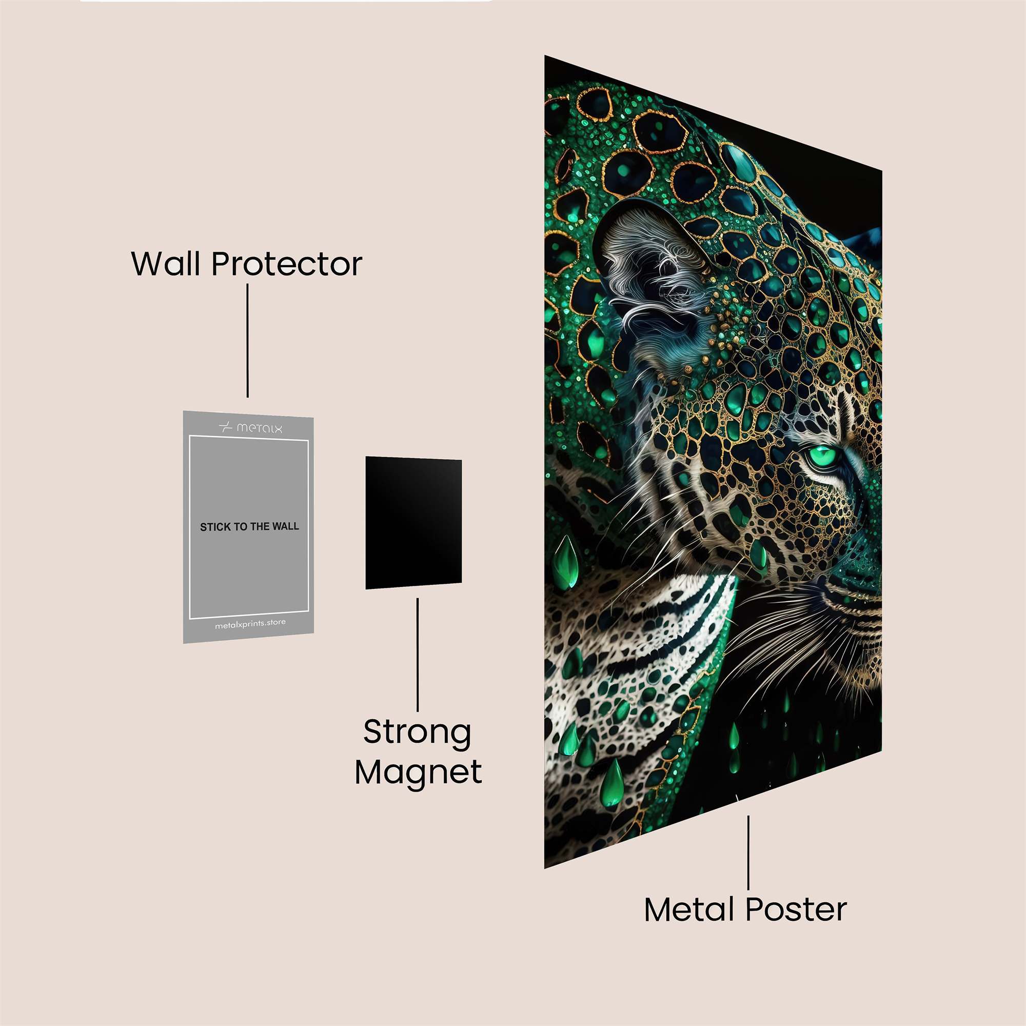Jade Majesty Safe Wall Magnetic / M