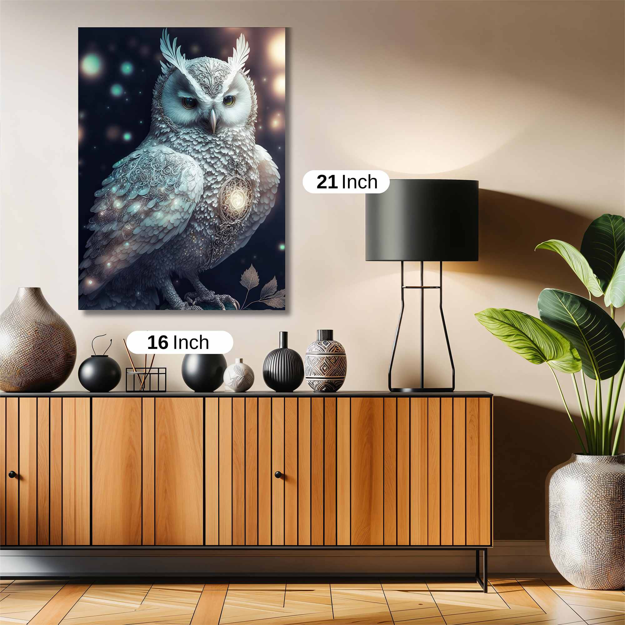 Owl Radiance Safe Wall Magnetic / M