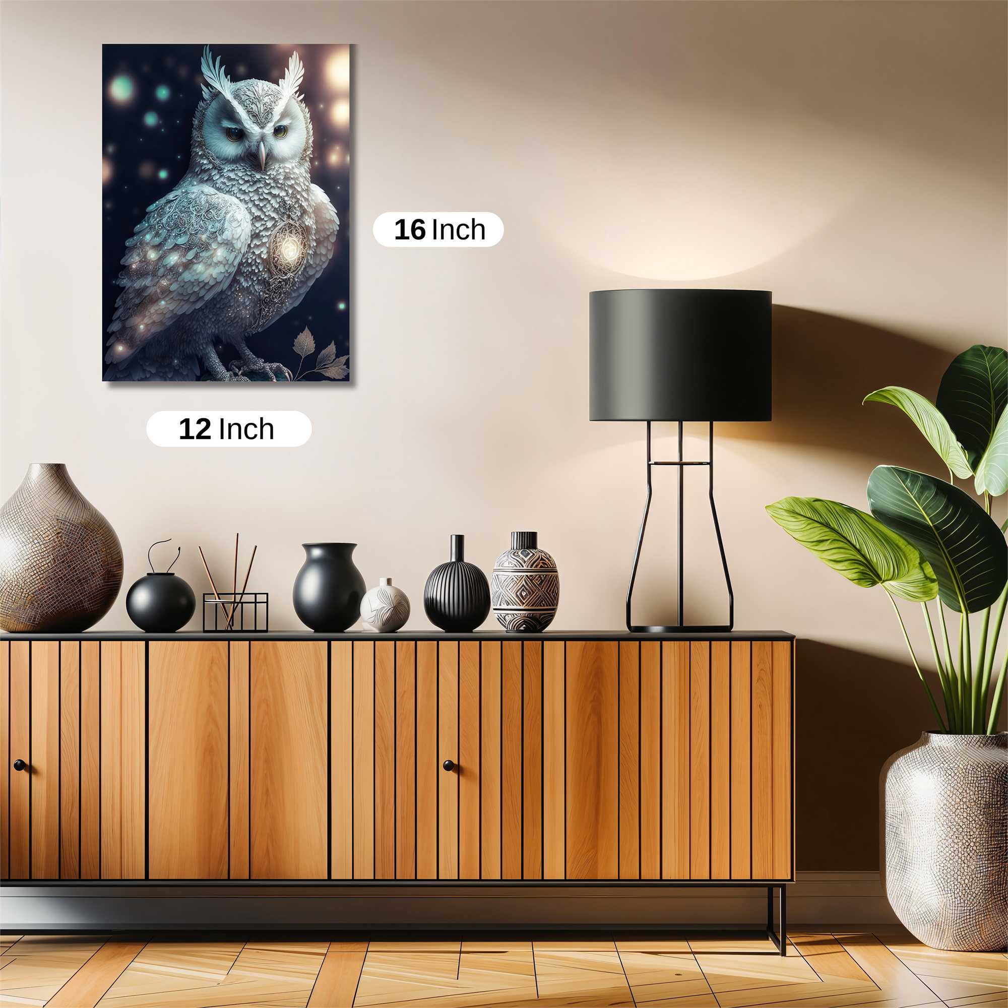 Owl Radiance Safe Wall Magnetic / M