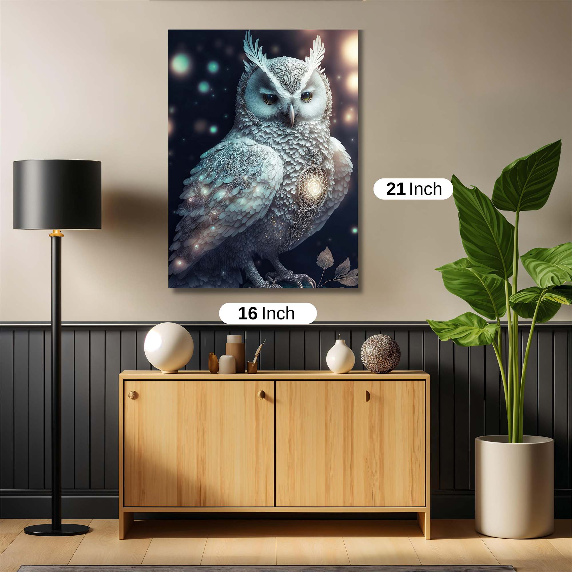 Owl Radiance Safe Wall Magnetic / M