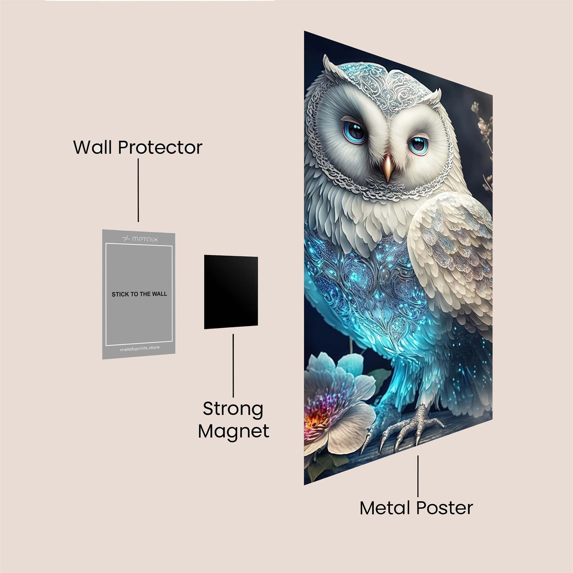 Luna Enchant Safe Wall Magnetic / M