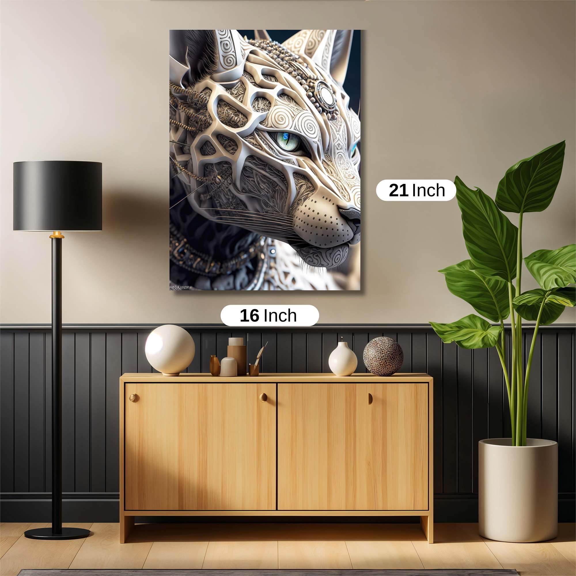 Ornate Majesty Safe Wall Magnetic / M