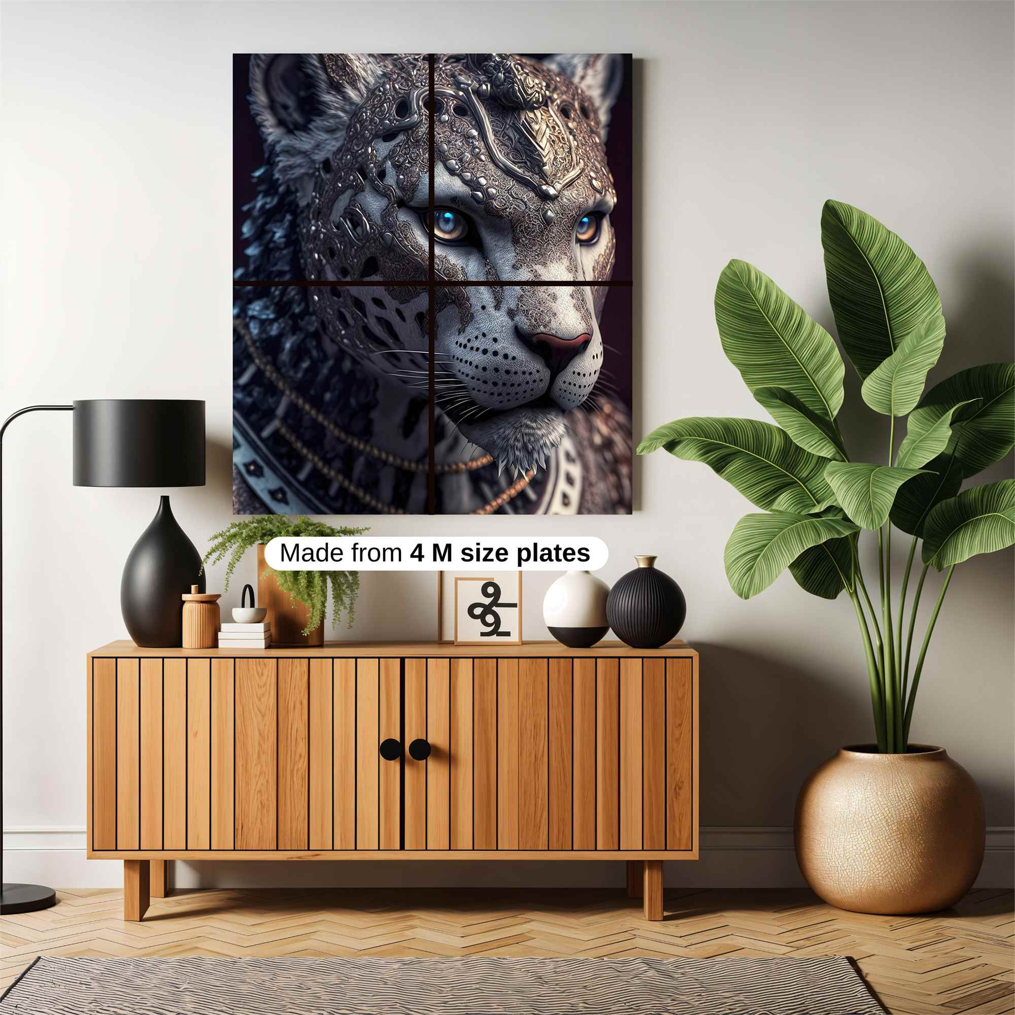 Regal Leopard Safe Wall Magnetic / M